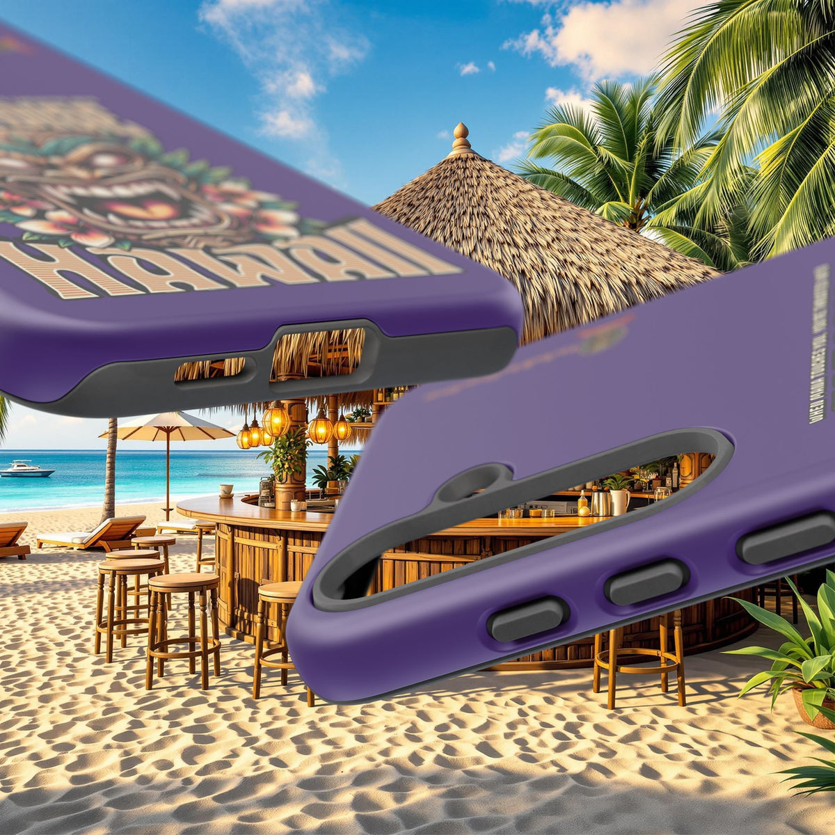 Hawaii – Coque Antichoc Premium Tiki Mana