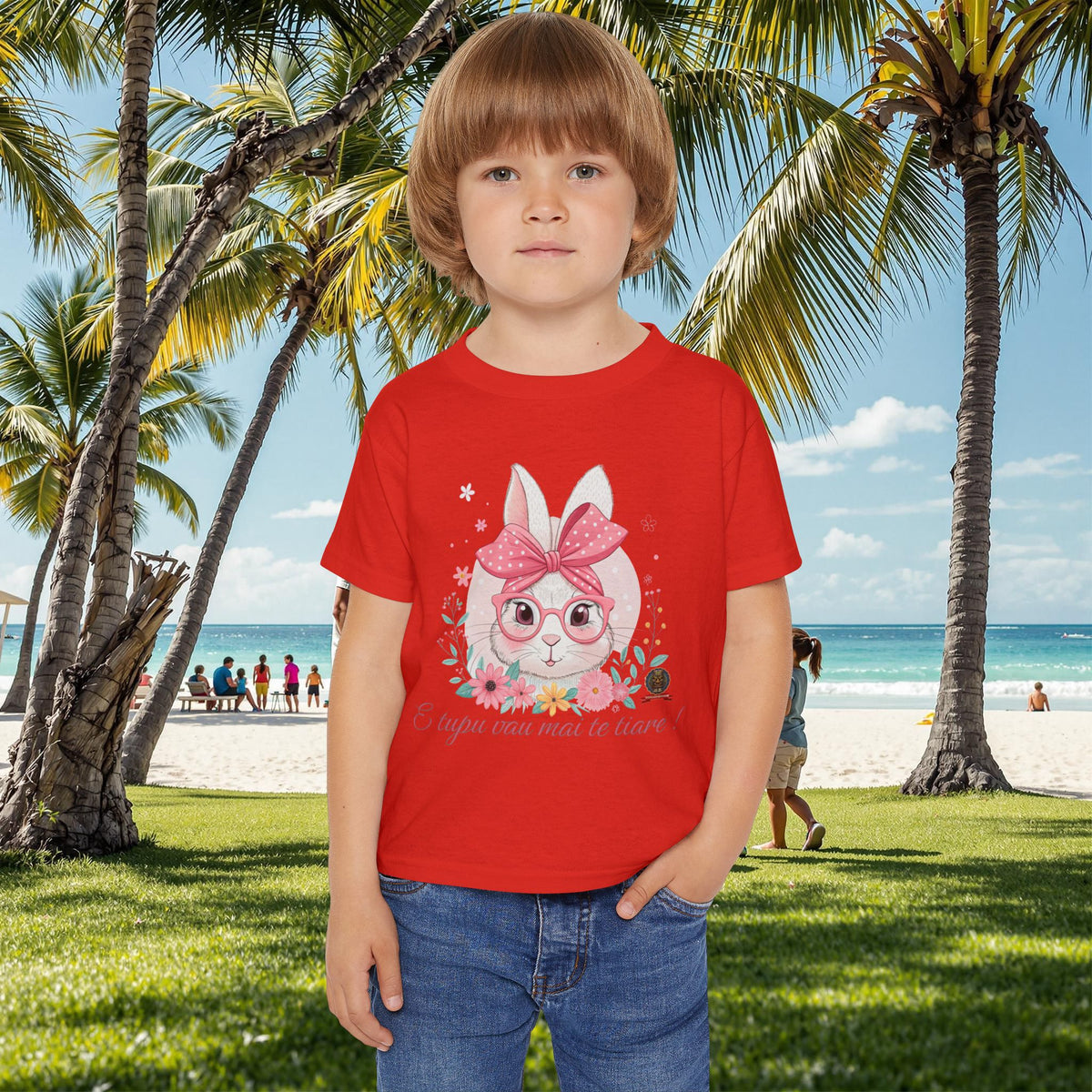 🇵🇫 Little Rabbit who grows like a flower!