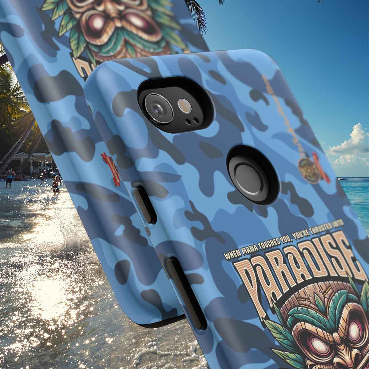 Fenua Guardian – Coque Antichoc Art Polynésien