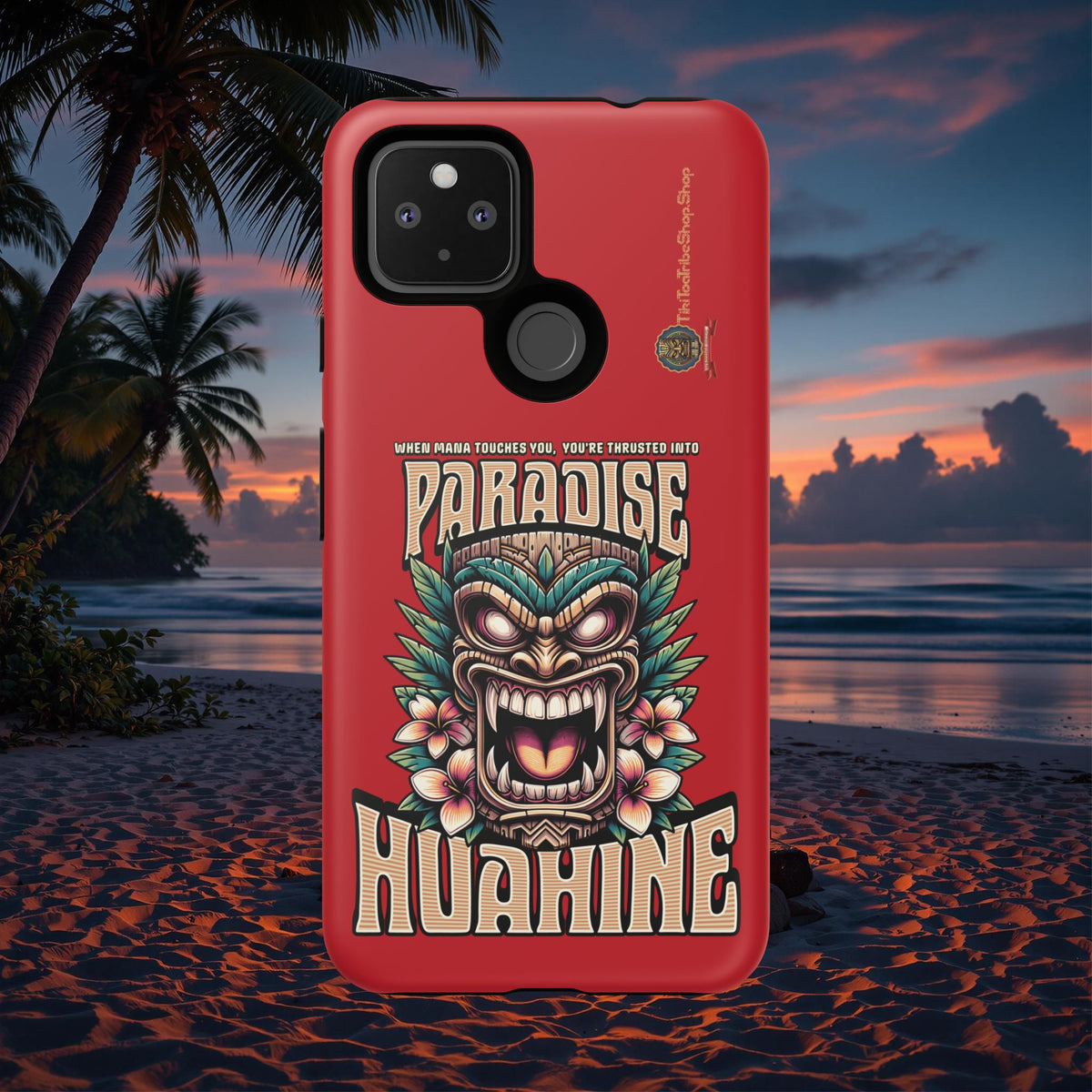Huahine – Coque Antichoc Premium Tiki Fenua