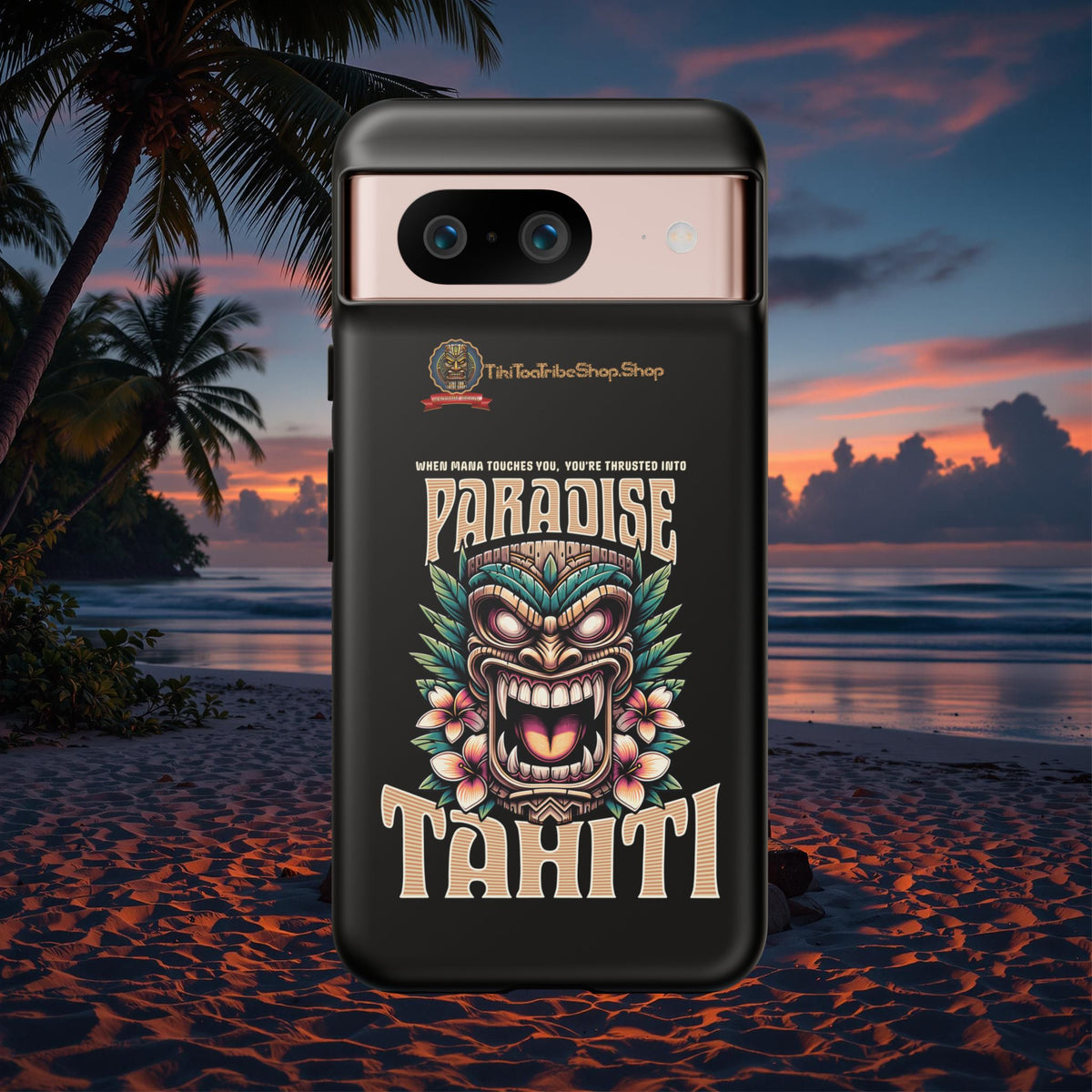 Tahiti – Coque Antichoc Premium Tiki Royal