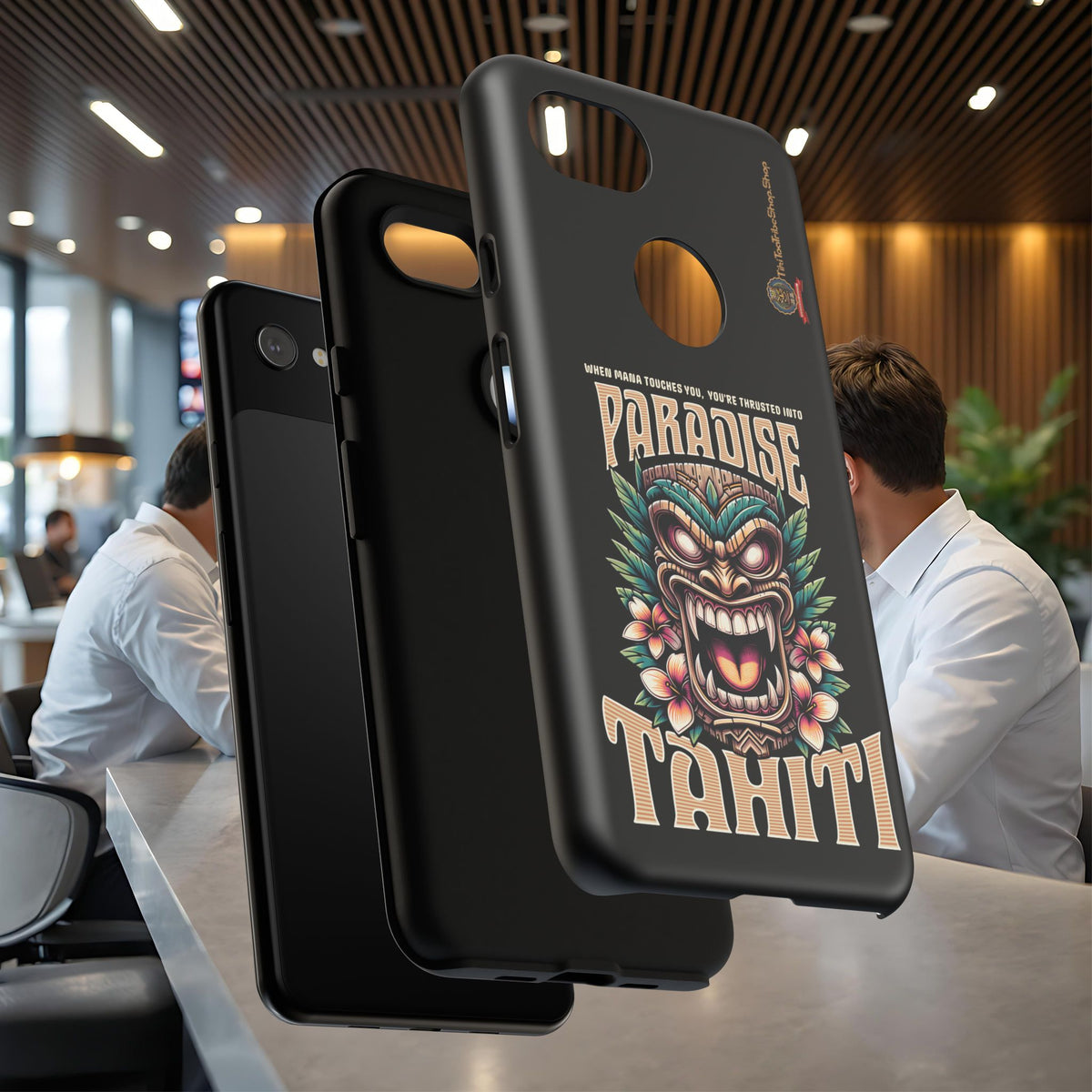Tahiti – Coque Antichoc Premium Tiki Royal