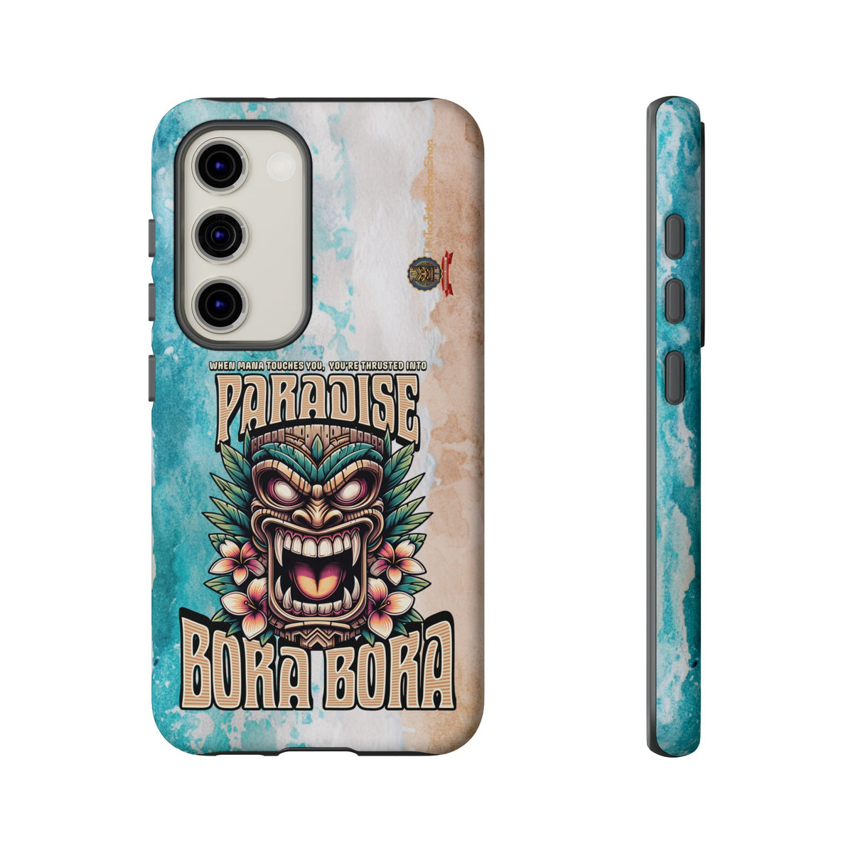 Bora Bora – Coque Antichoc Premium Tiki Élégance