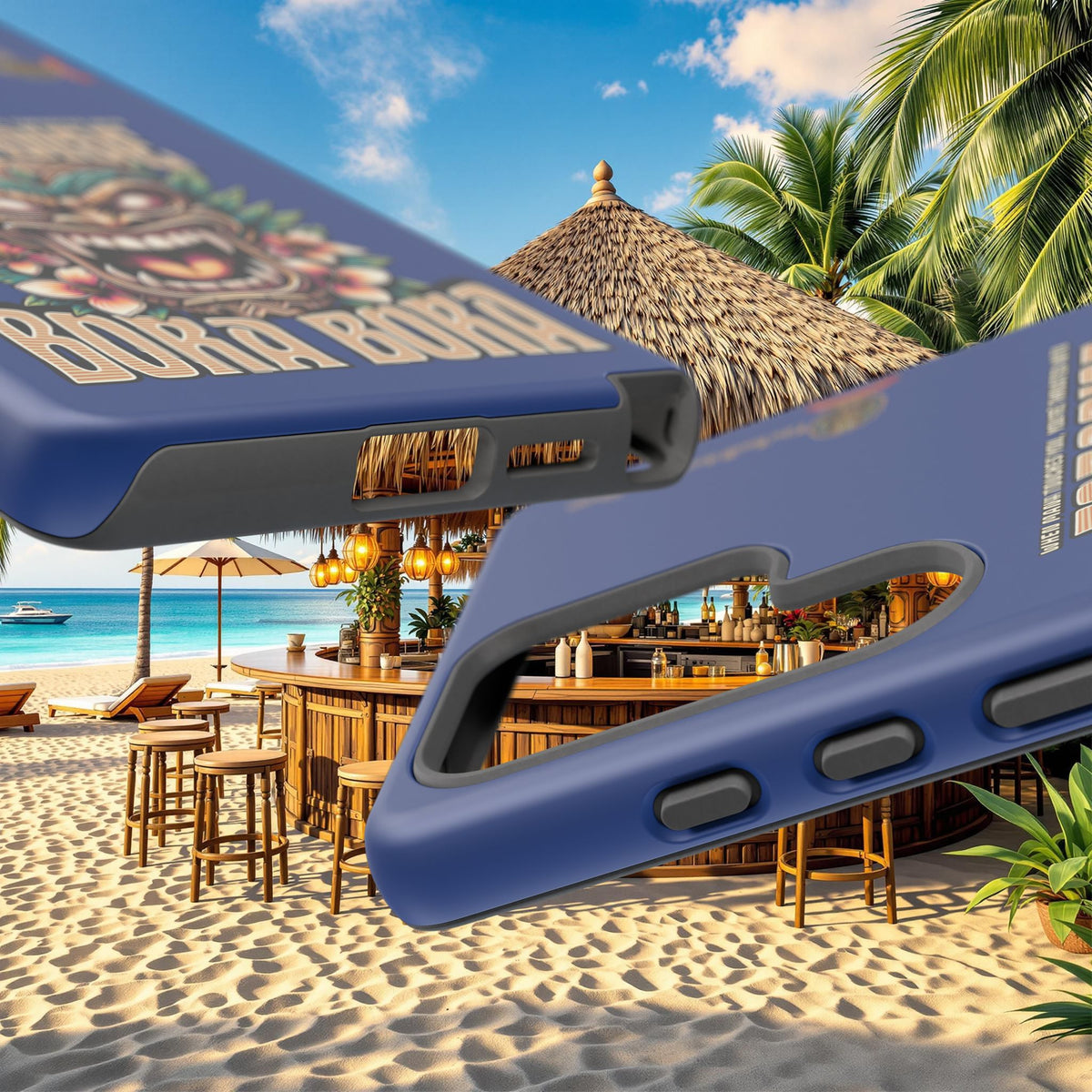Bora Bora – Coque Antichoc Premium Tiki Élégance