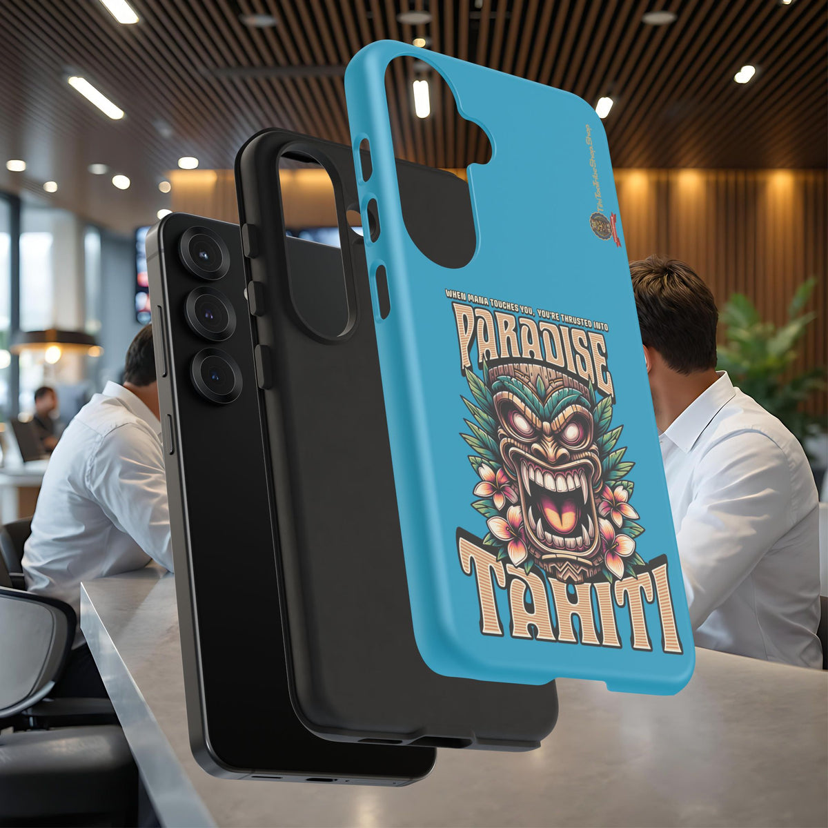 Tahiti – Coque Antichoc Premium Tiki Royal
