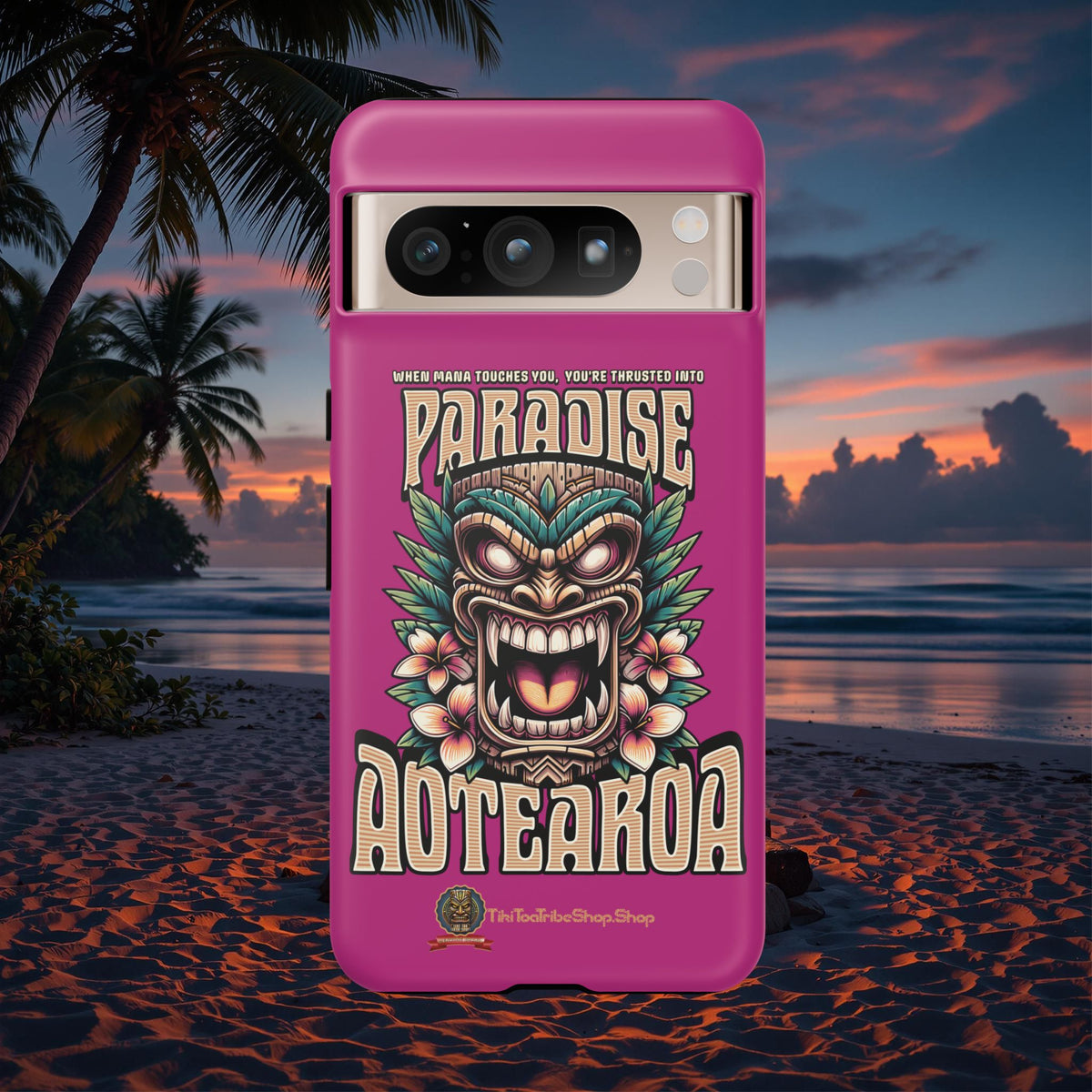 Aotearoa – Coque Antichoc Tiki Maori & Mana Ancestral