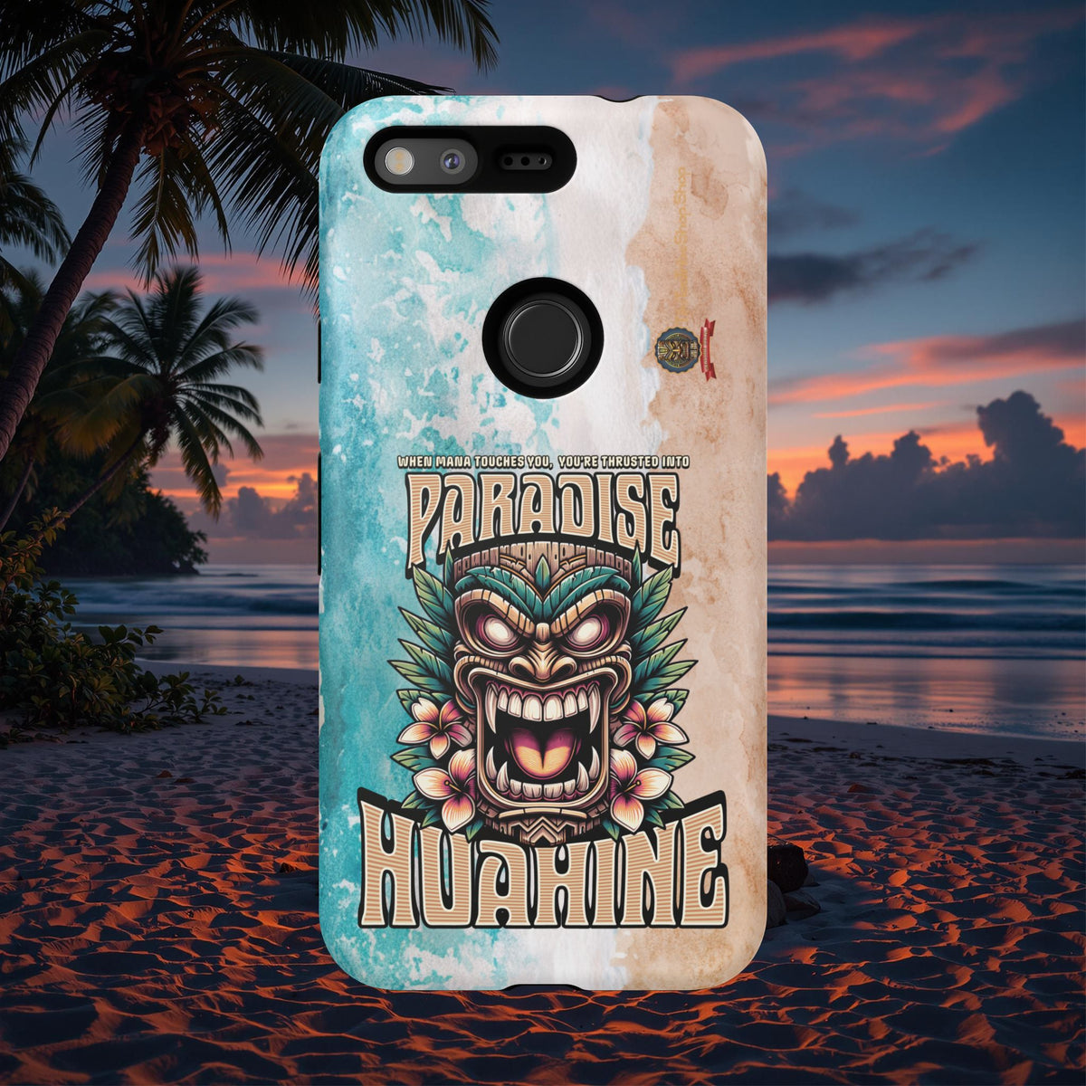 Huahine – Coque Antichoc Premium Tiki Fenua