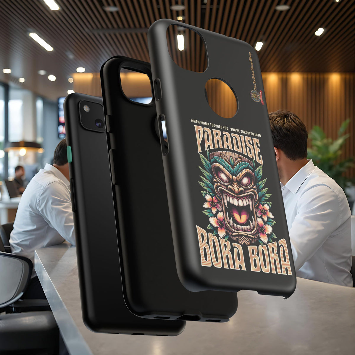 Bora Bora – Premium Tiki Elegance Shockproof Case