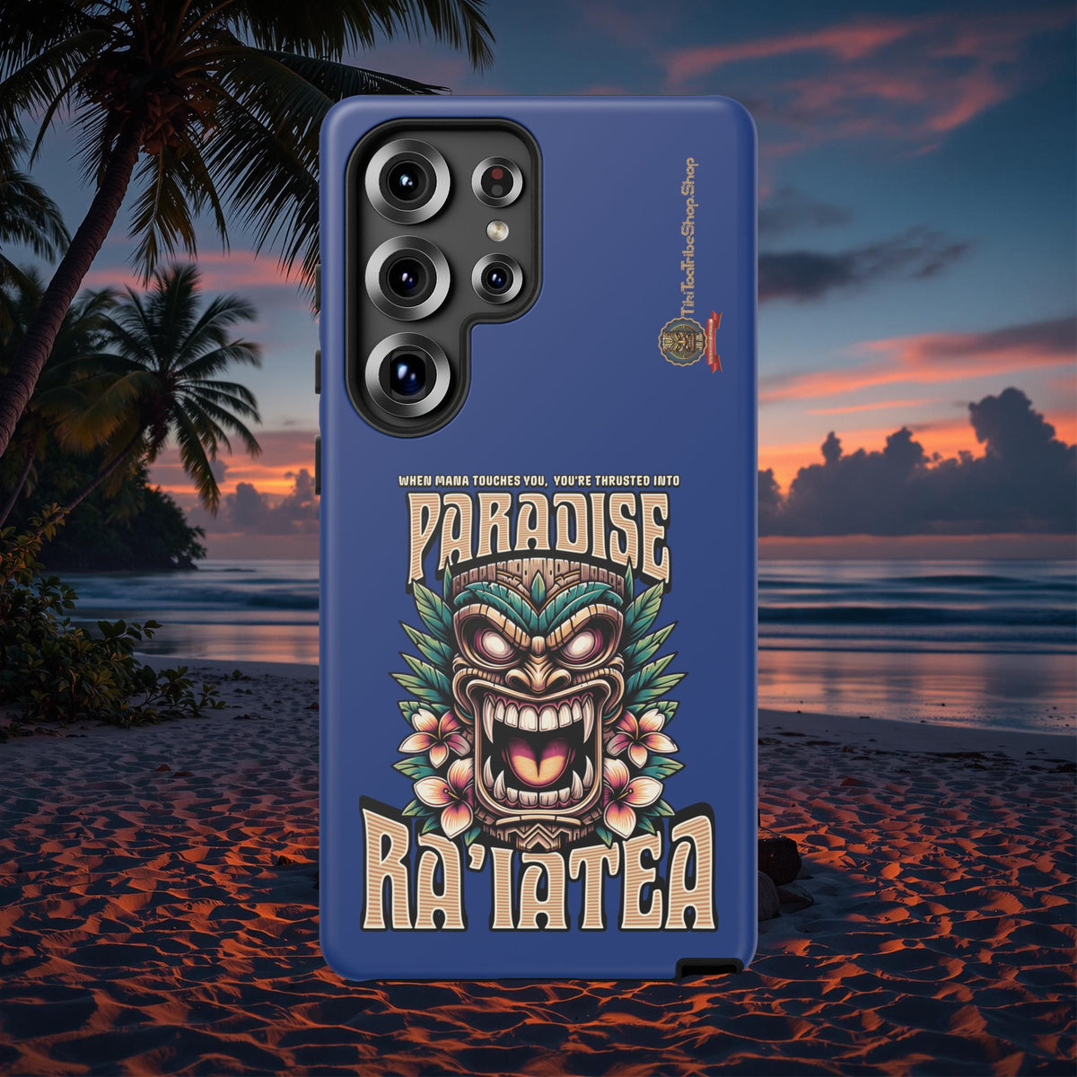 Ra’iatea – Coque Tiki Tribal de Protection Premium