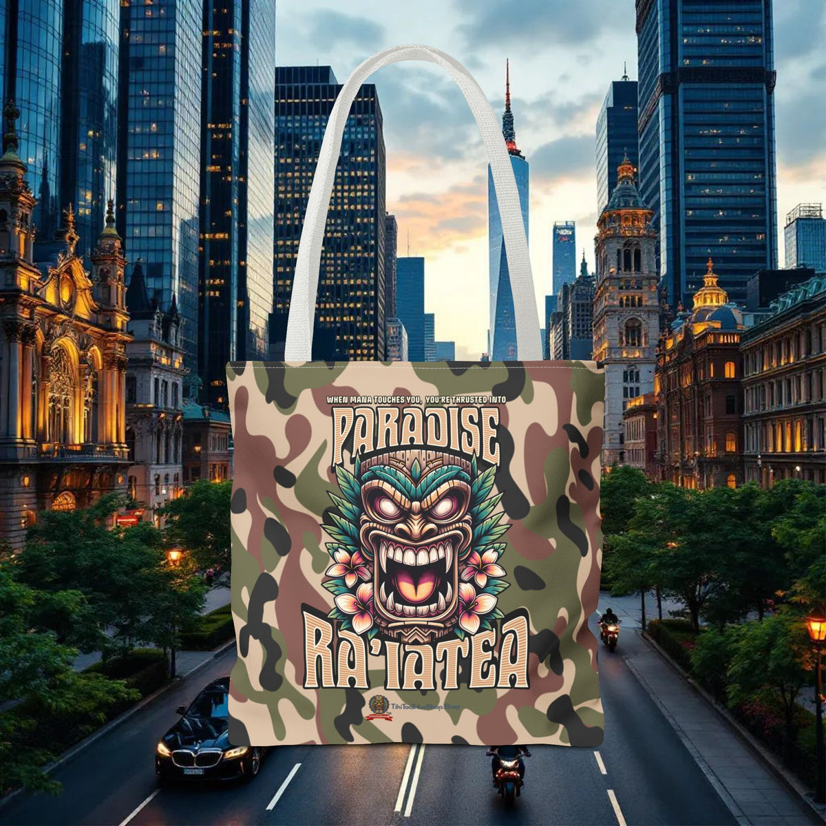 Tote Bag - 'Paradise Ra'iatea'