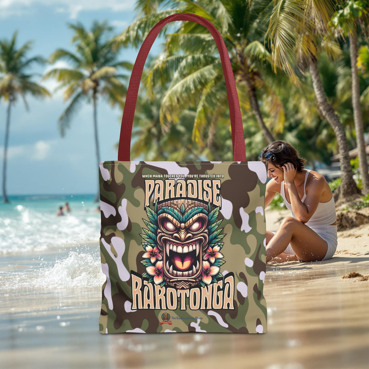 Tote Bag - 'Paradise Rarotonga'