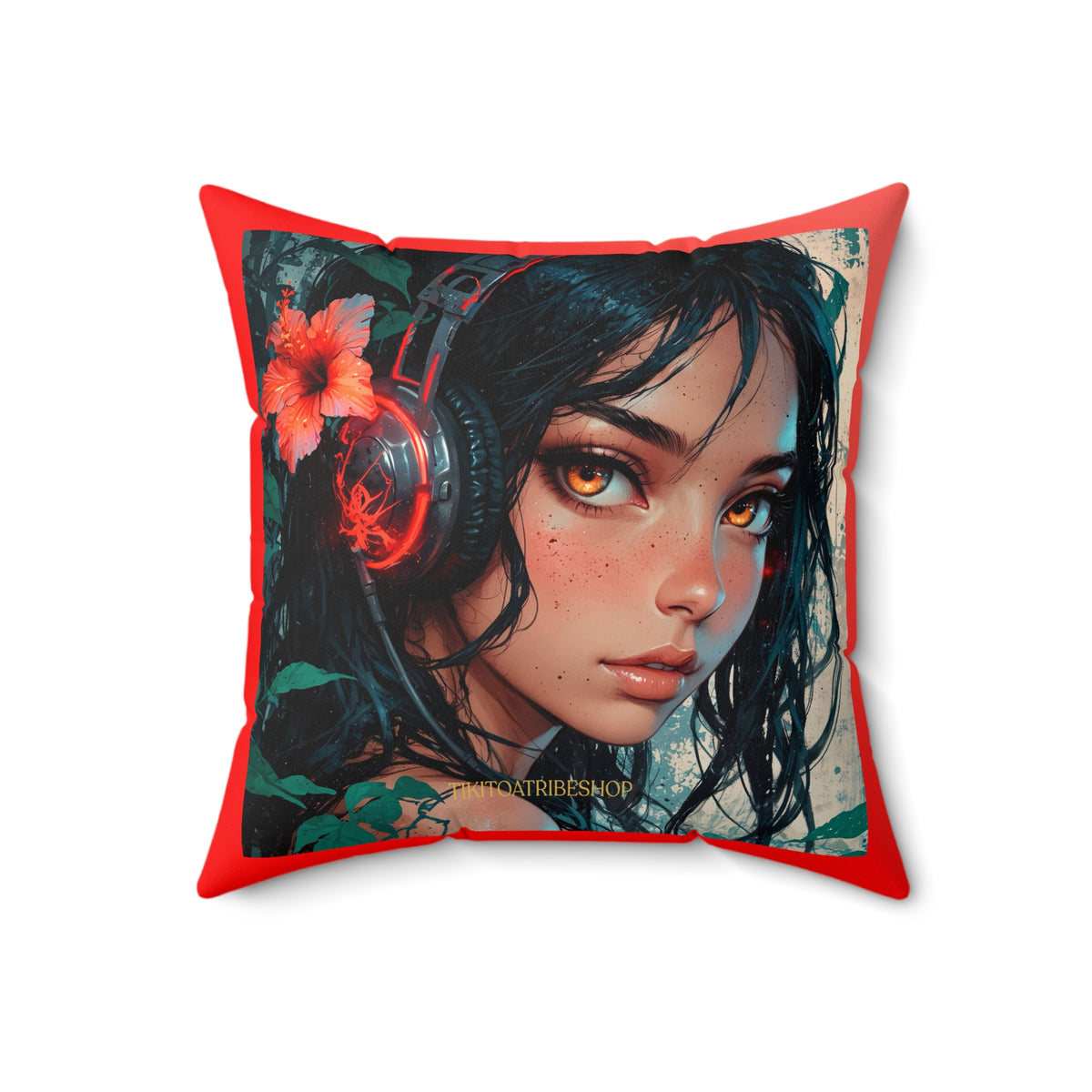 Cyberpunk Siren: Gaze of Fire, Flower and Sound