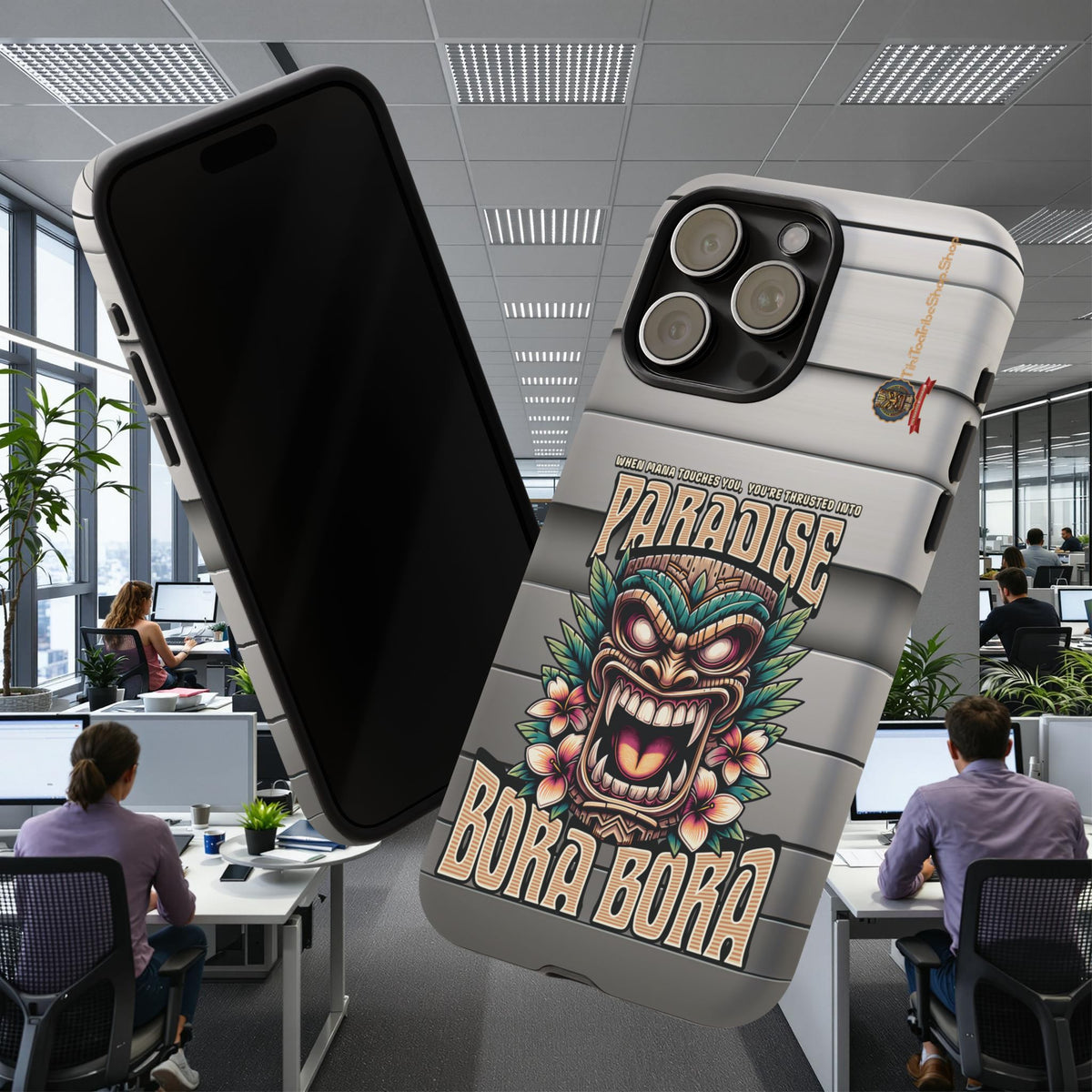 Bora Bora – Coque Antichoc Premium Tiki Élégance