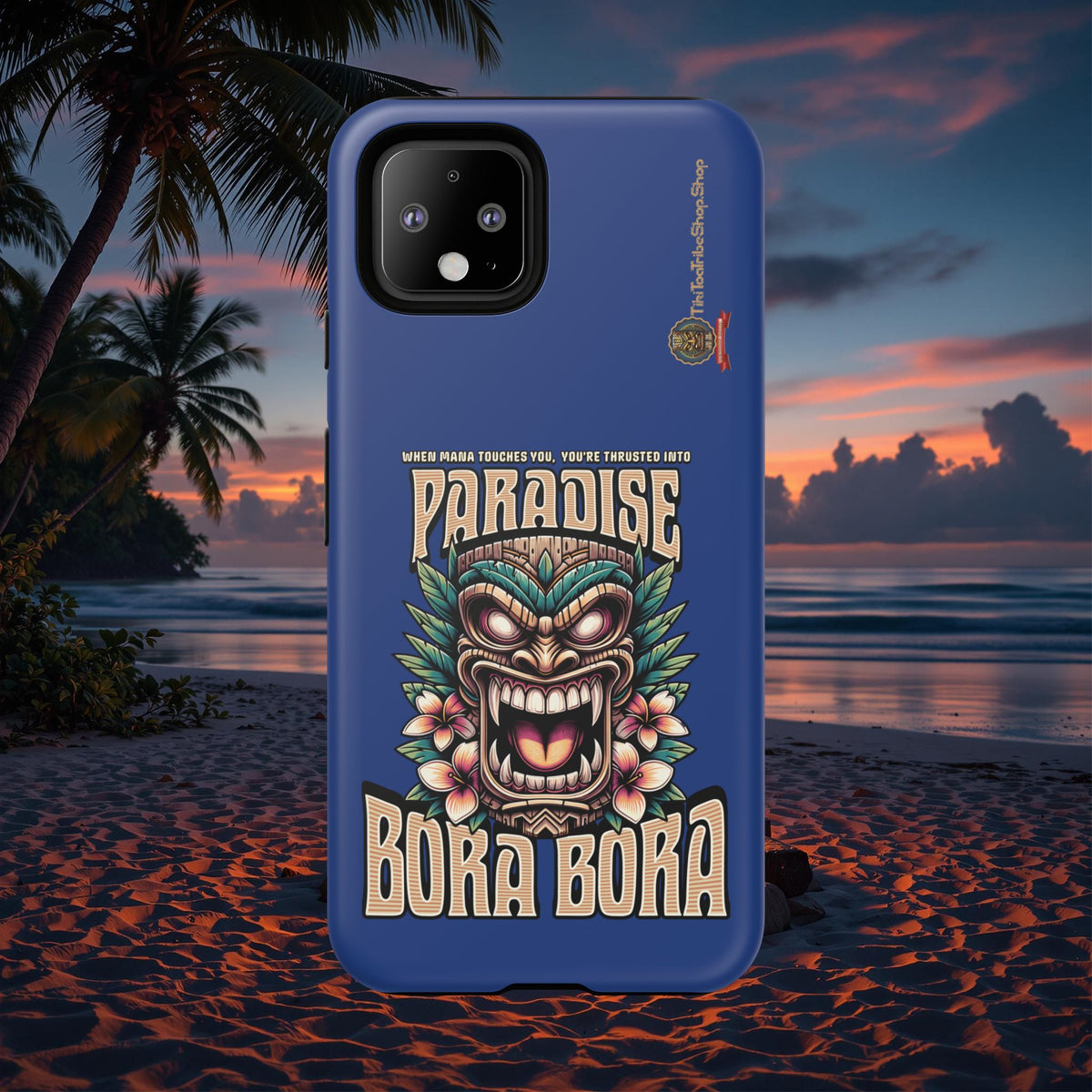 Bora Bora – Coque Antichoc Premium Tiki Élégance