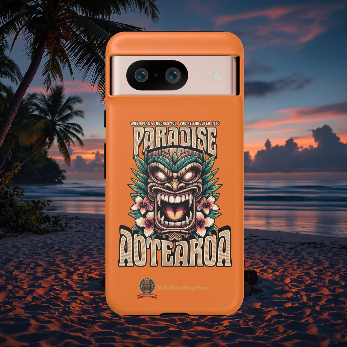 Aotearoa – Coque Antichoc Tiki Maori & Mana Ancestral