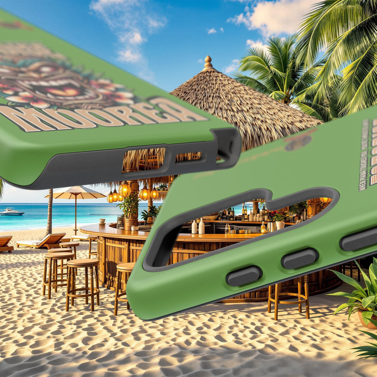 Moorea – Coque Antichoc Premium Tiki Fenua
