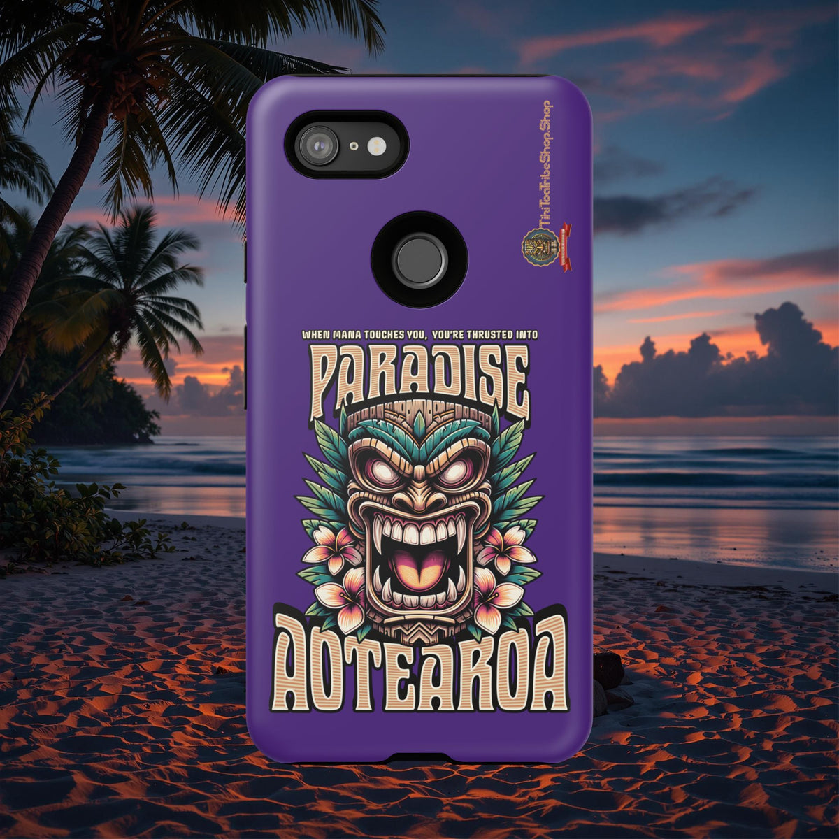 Aotearoa – Tiki Maori &amp; Ancestral Mana Shockproof Case