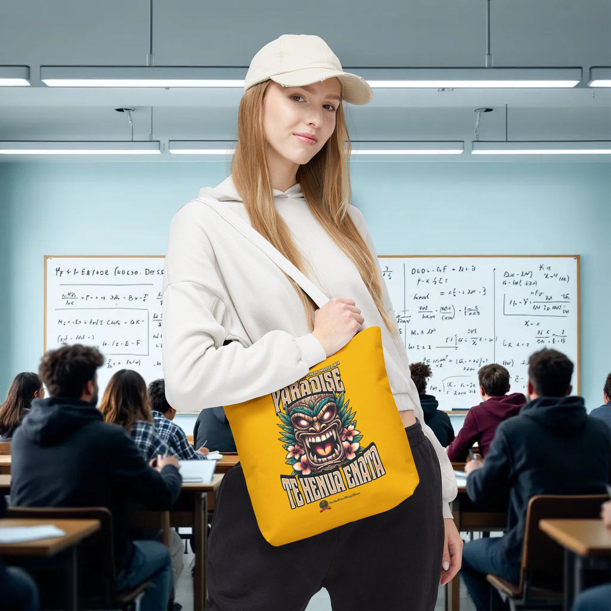 TE HENUA ENATA PARADISE Tote Bag