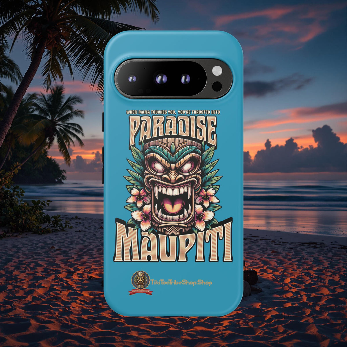 Maupiti Spirit – Coque Tiki Sauvage & Tropicale