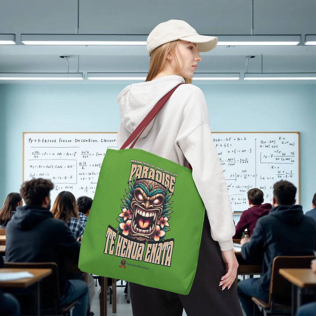 TE HENUA ENATA PARADISE Tote Bag