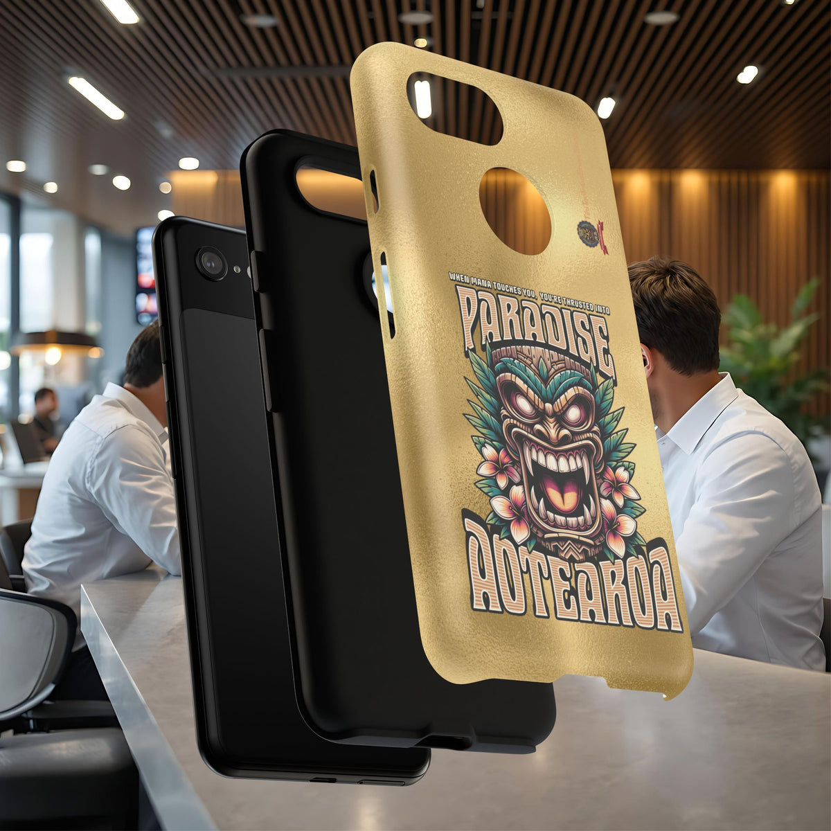 Aotearoa – Tiki Maori &amp; Ancestral Mana Shockproof Case