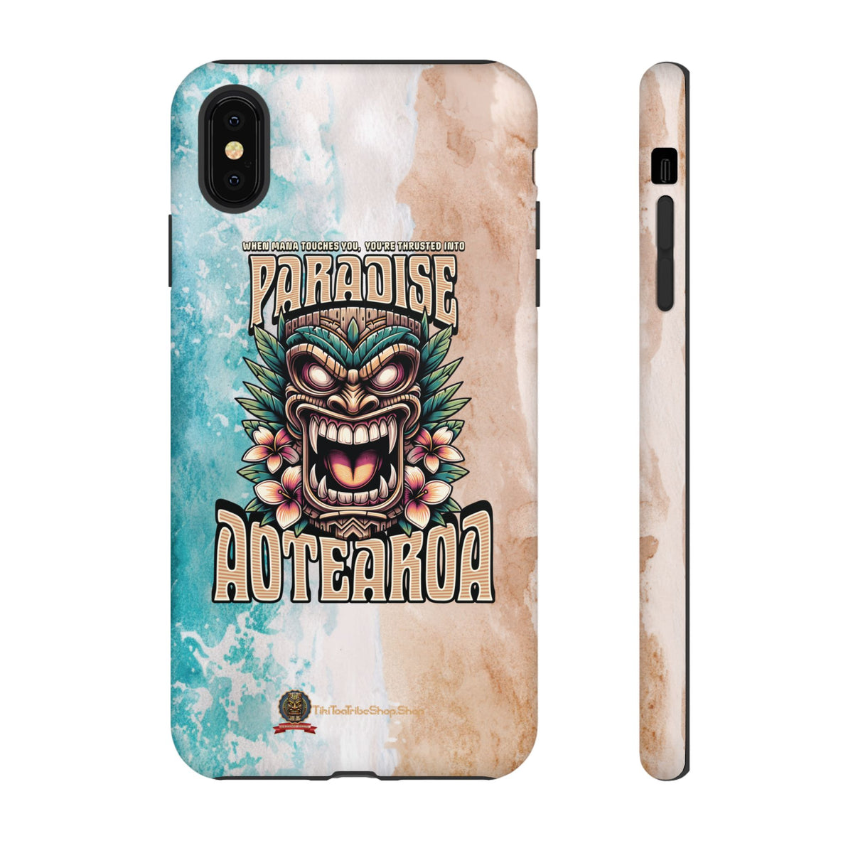 Aotearoa – Coque Antichoc Tiki Maori & Mana Ancestral