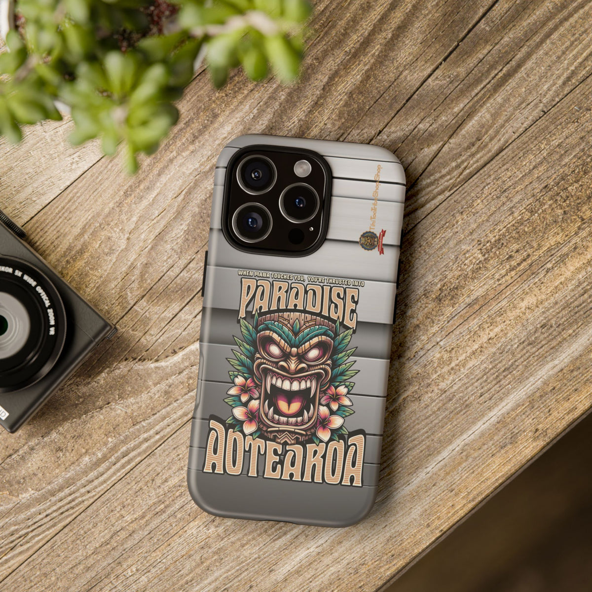 Aotearoa – Tiki Maori &amp; Ancestral Mana Shockproof Case
