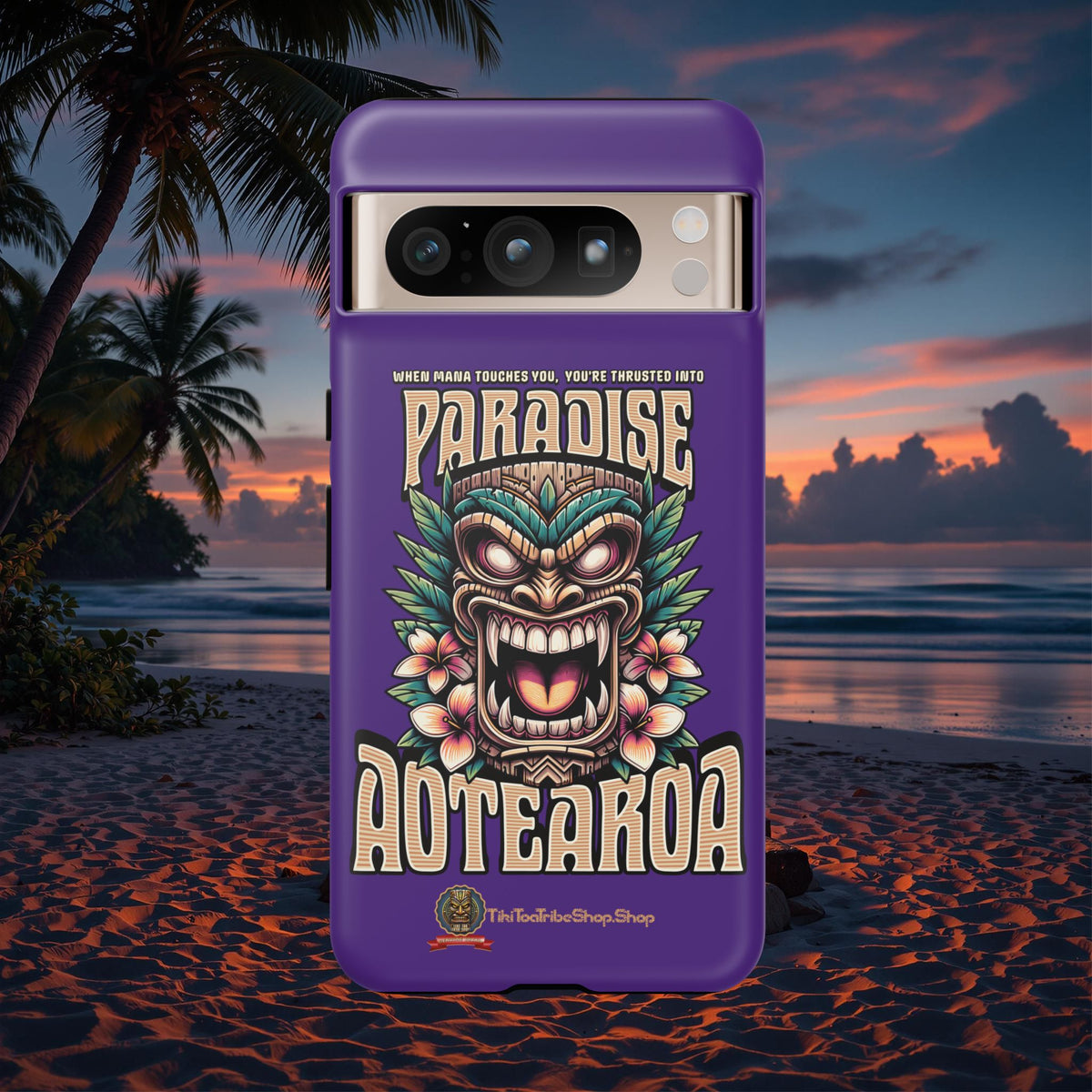 Aotearoa – Tiki Maori &amp; Ancestral Mana Shockproof Case