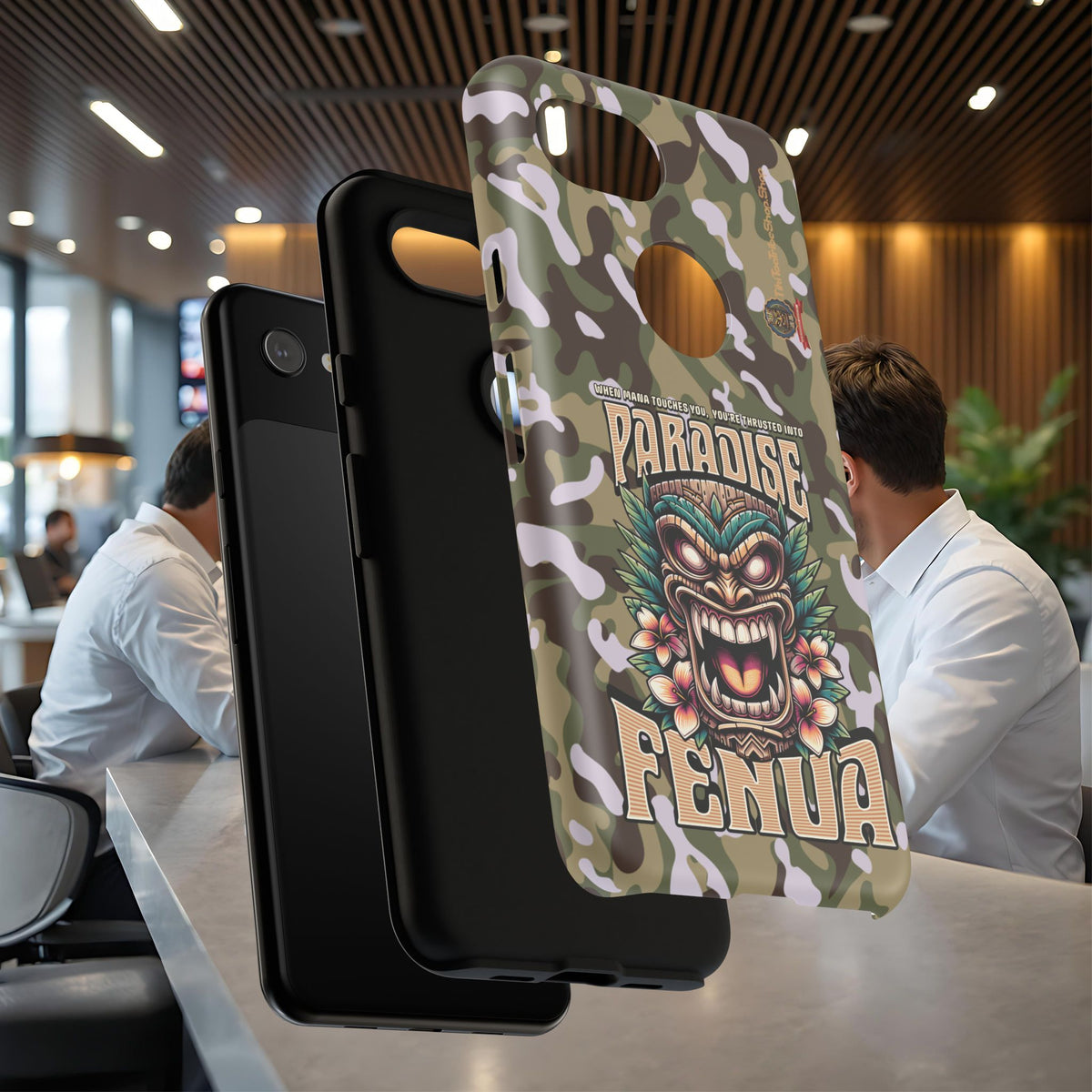 Fenua Guardian – Coque Antichoc Art Polynésien