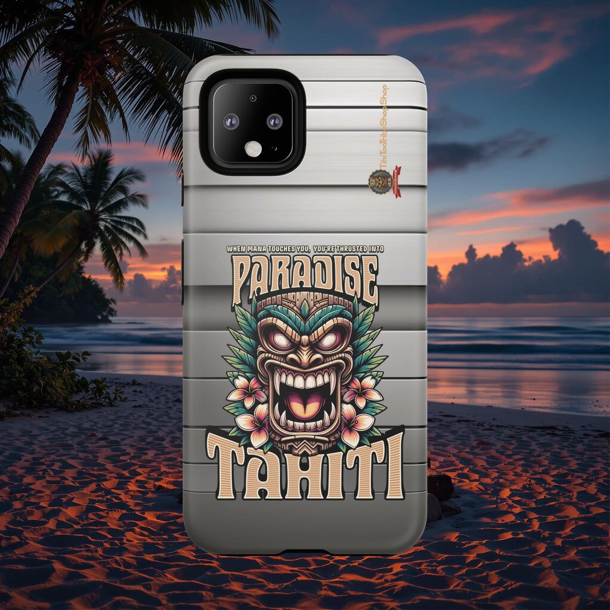 Tahiti – Coque Antichoc Premium Tiki Royal