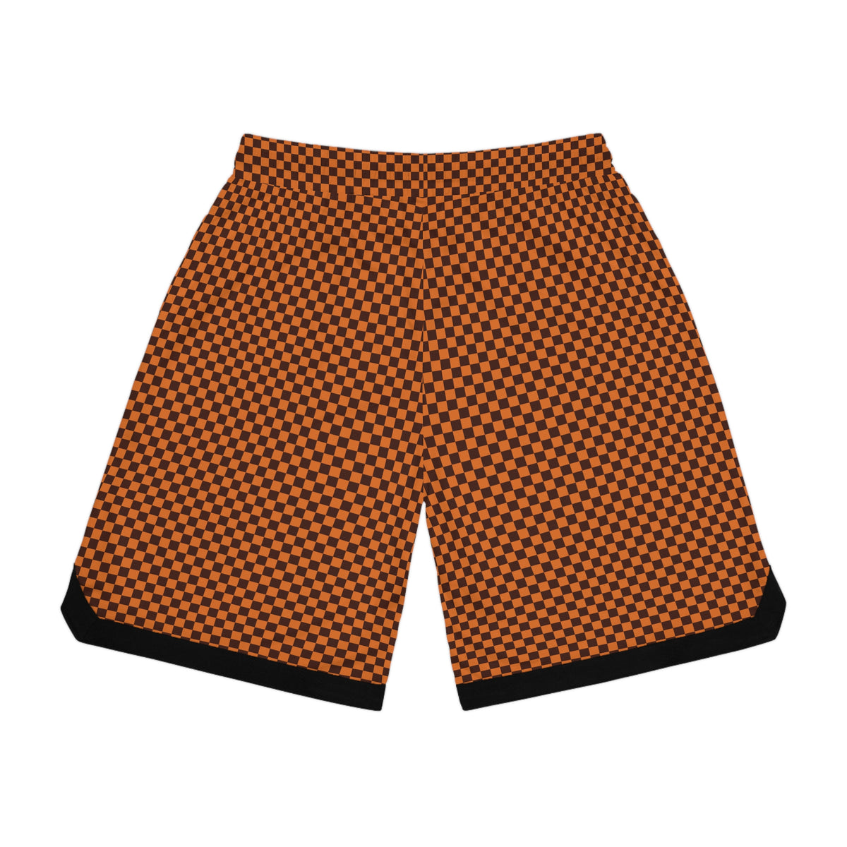 B-BALL SHORTS - Checkered Elegance on the Field