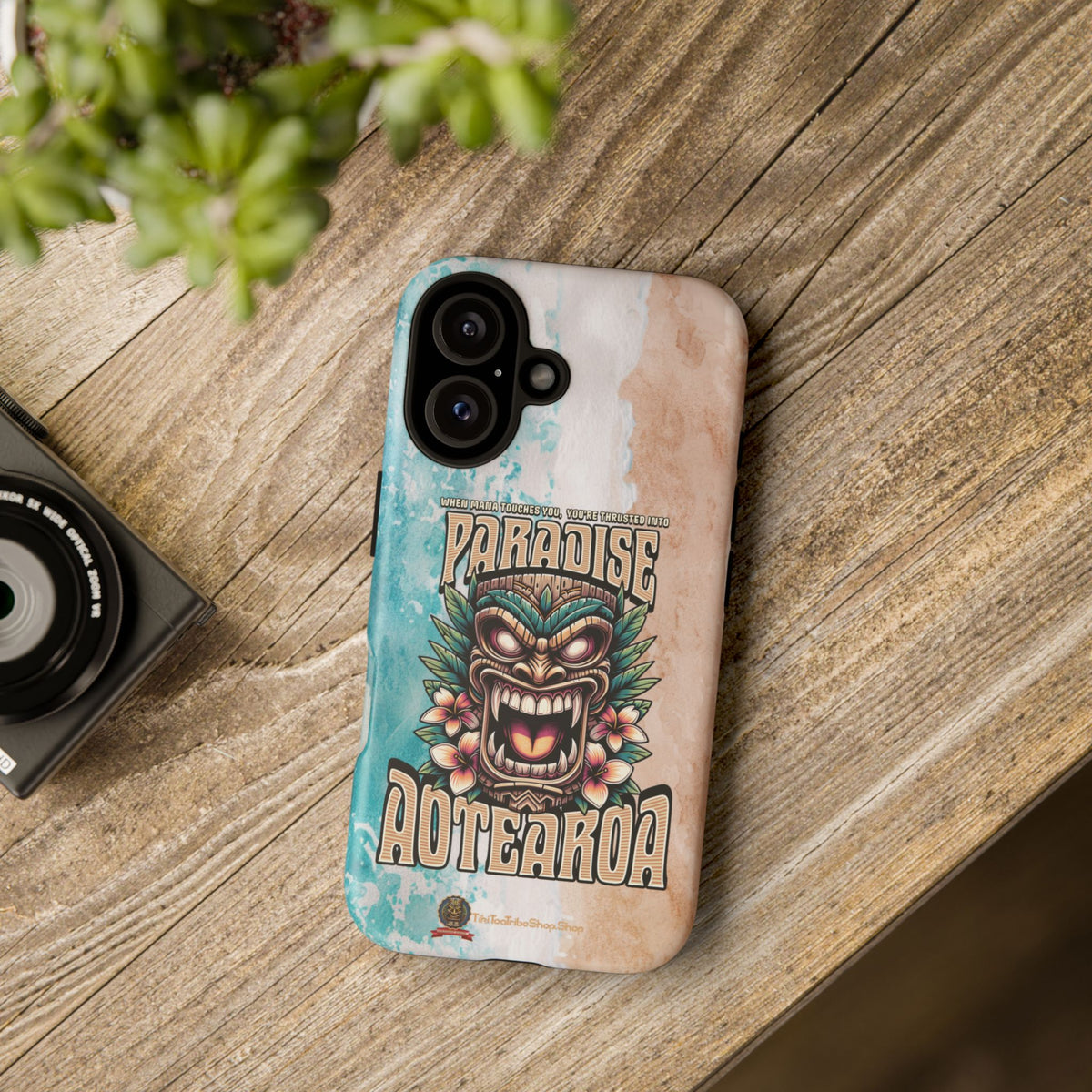 Aotearoa – Coque Antichoc Tiki Maori & Mana Ancestral