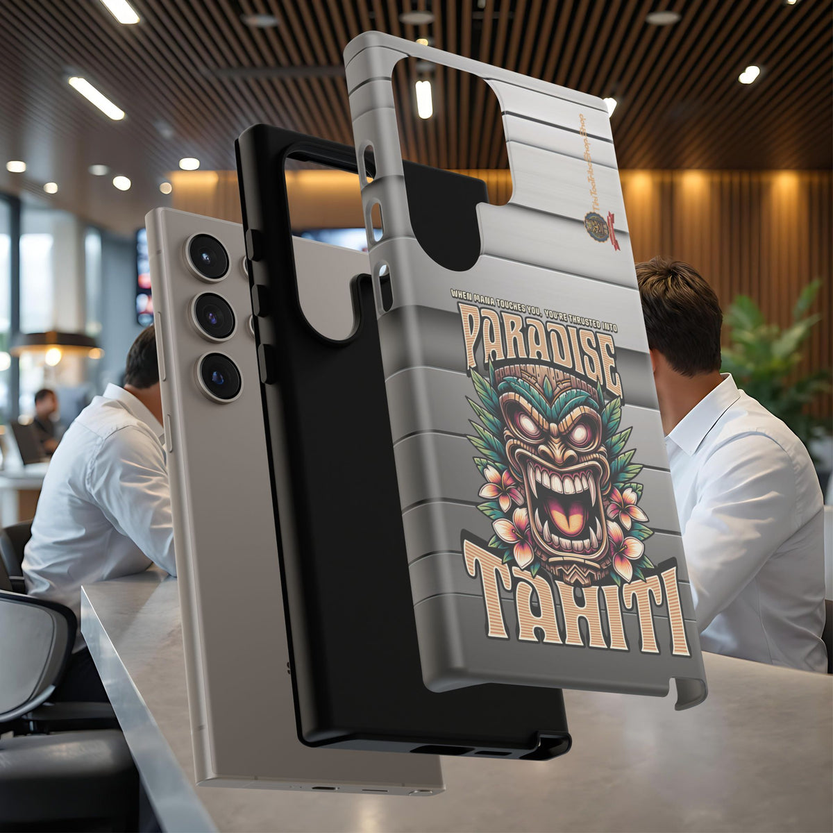 Tahiti – Coque Antichoc Premium Tiki Royal
