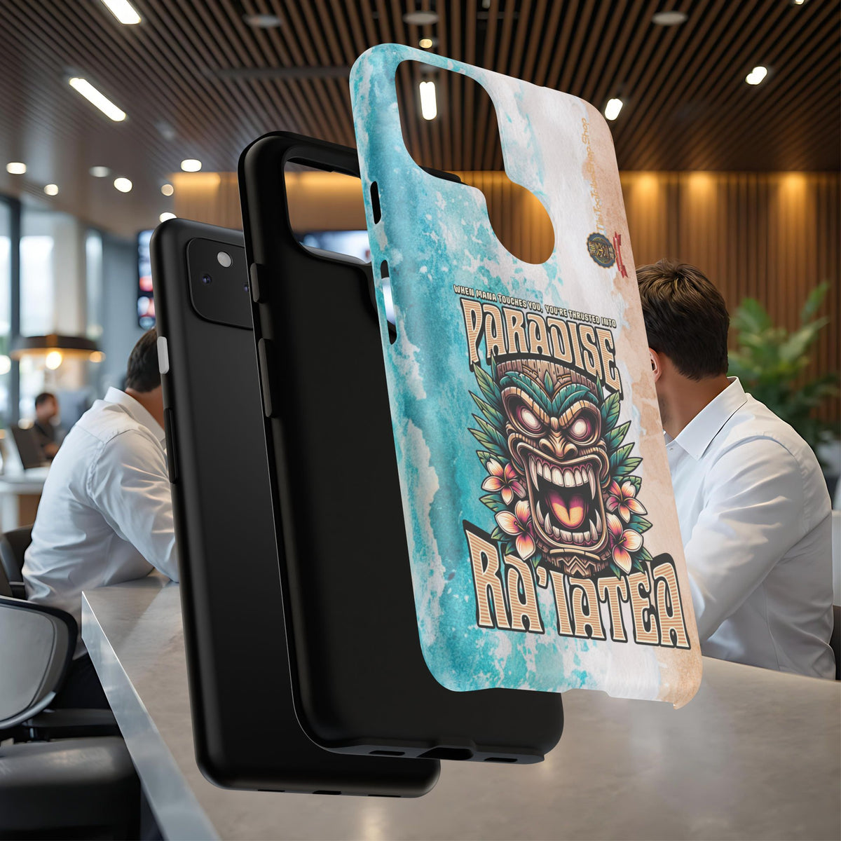 Ra’iatea – Coque Tiki Tribal de Protection Premium