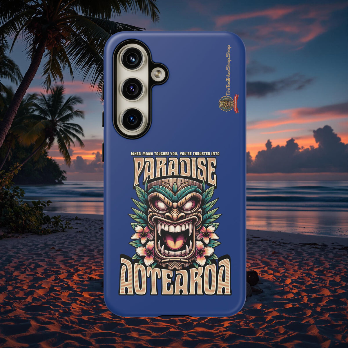 Aotearoa – Coque Antichoc Tiki Maori & Mana Ancestral
