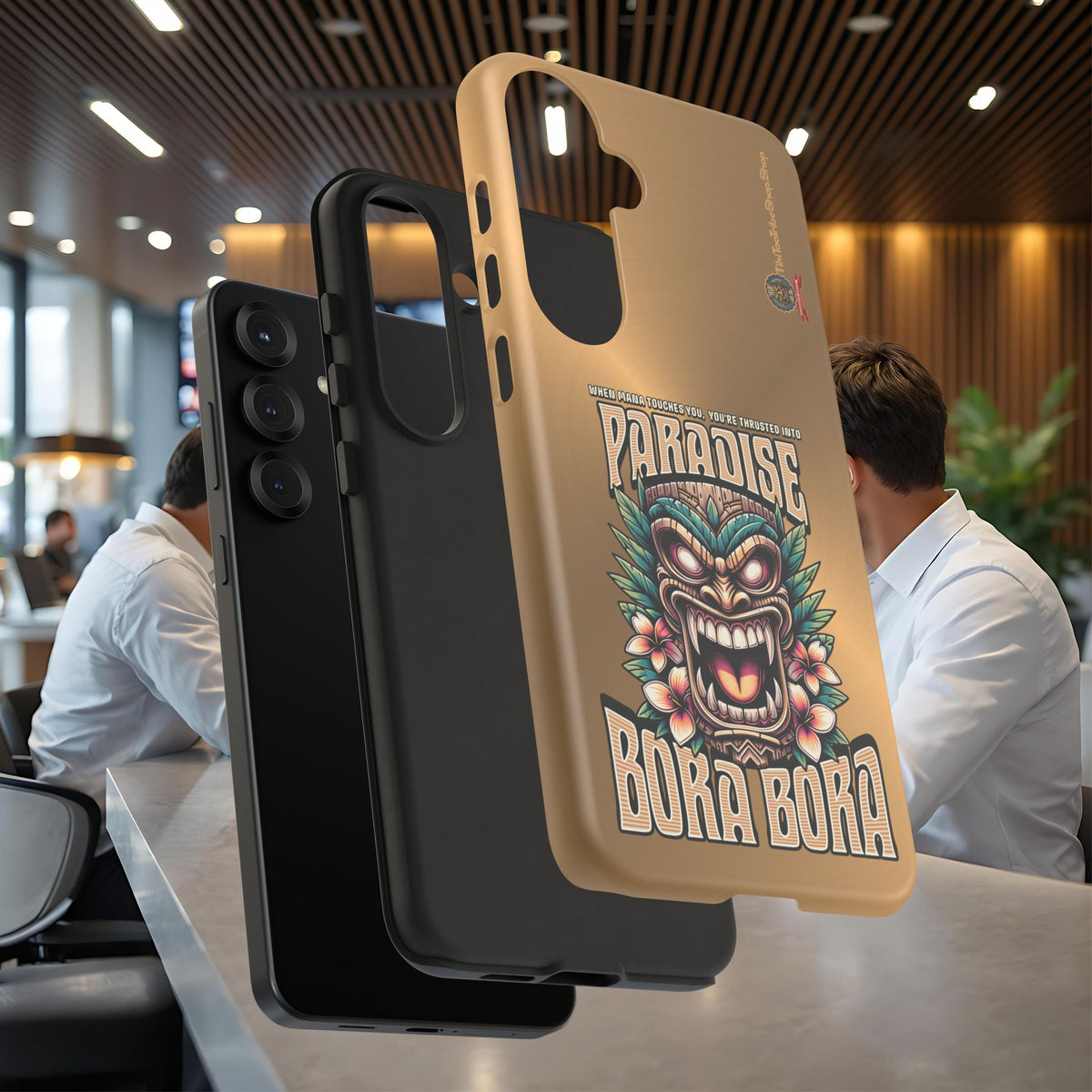 Bora Bora – Coque Antichoc Premium Tiki Élégance