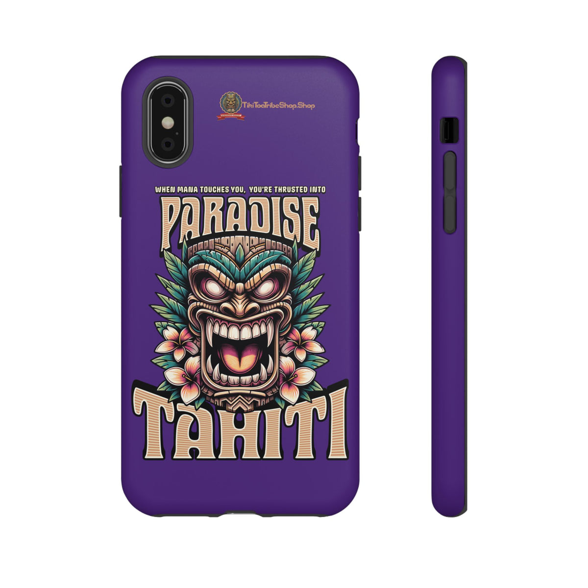 Tahiti – Coque Antichoc Premium Tiki Royal