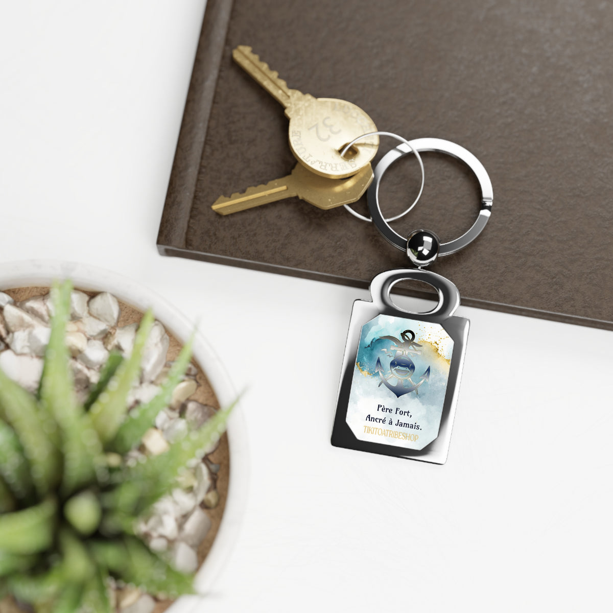 🇫🇷 “Power and Stability” Keychain