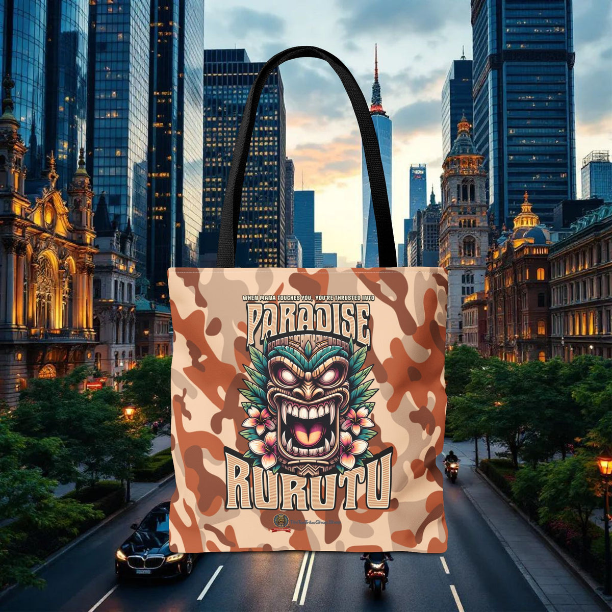 Tote Bag - 'Paradise Rurutu'