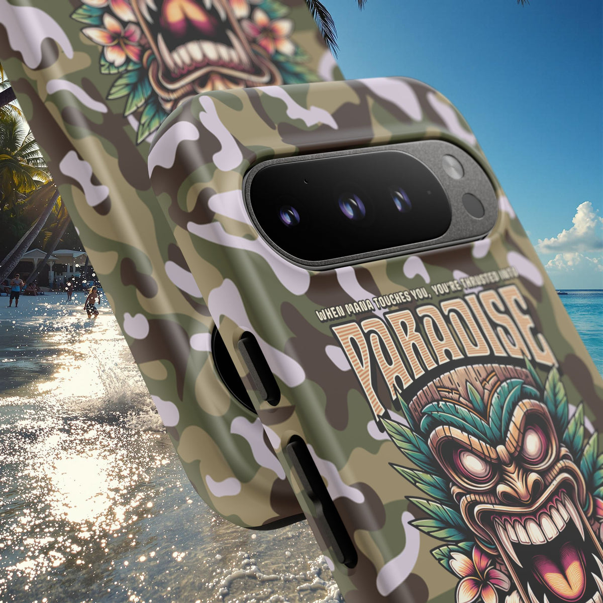 Fenua Guardian – Coque Antichoc Art Polynésien