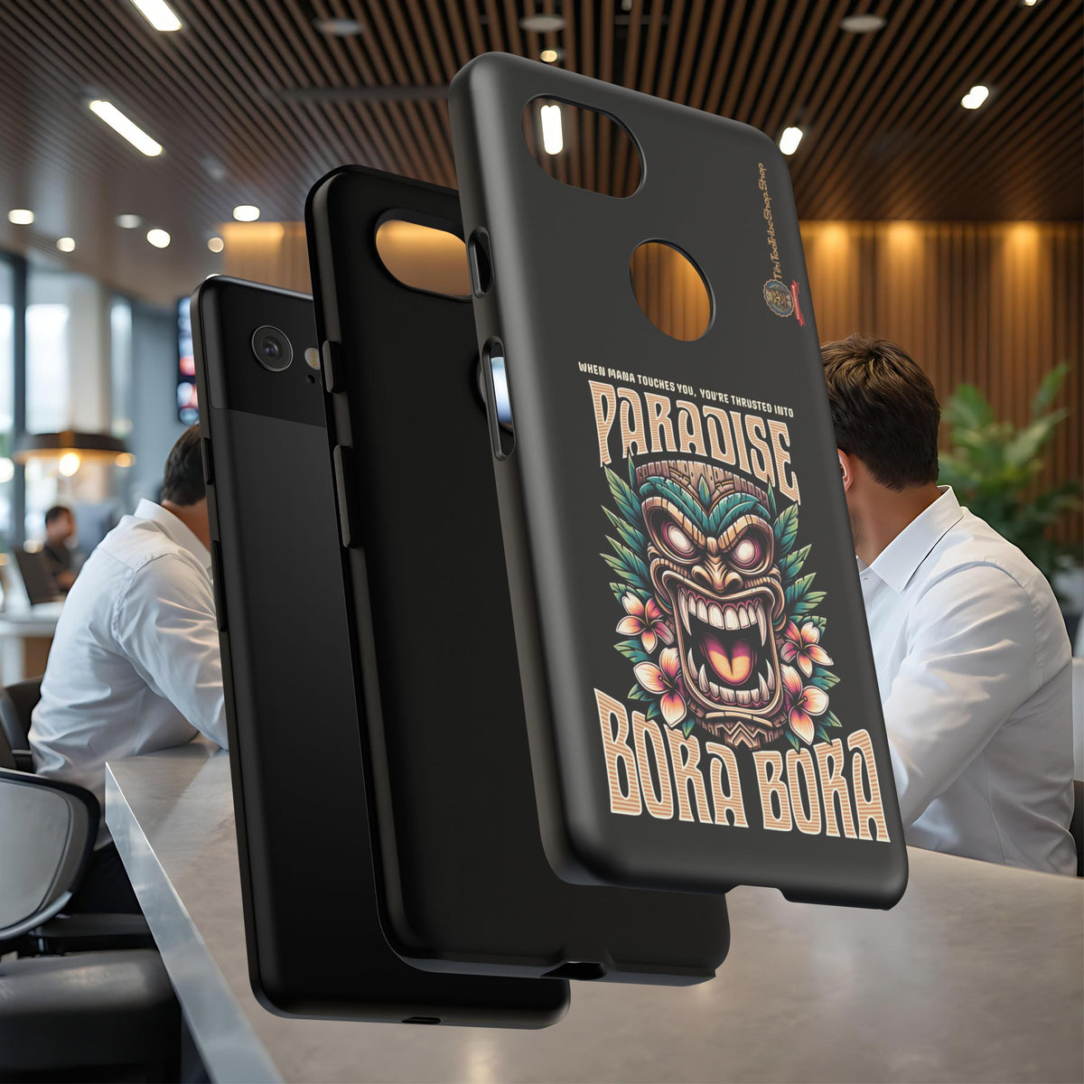 Bora Bora – Premium Tiki Elegance Shockproof Case