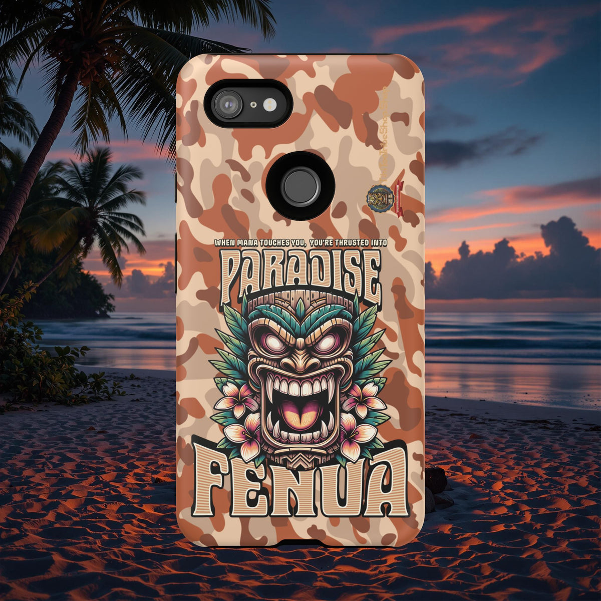 Fenua Guardian – Coque Antichoc Art Polynésien