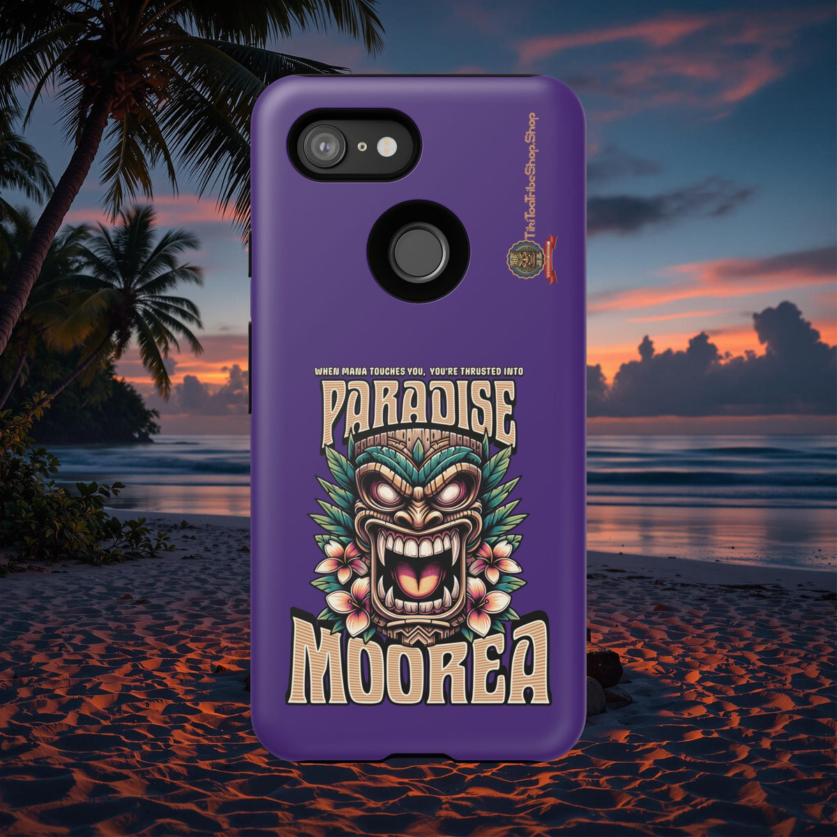 Moorea – Coque Antichoc Premium Tiki Fenua