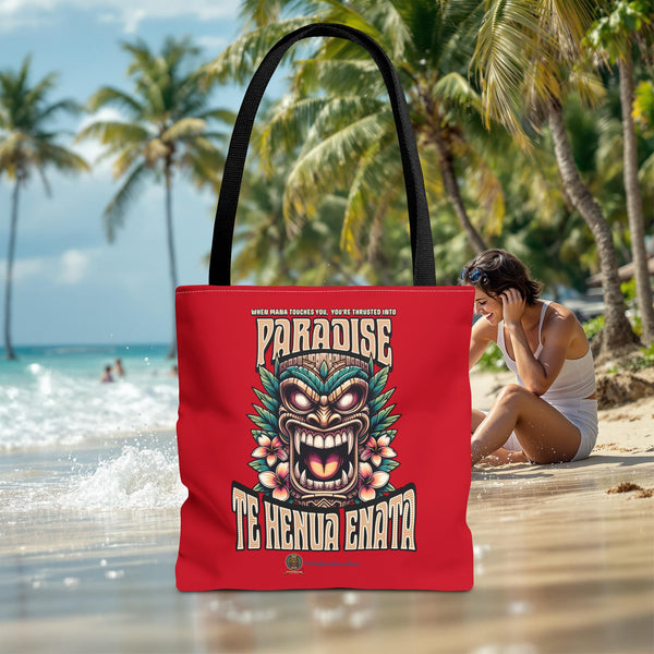 TE HENUA ENATA PARADISE Tote Bag