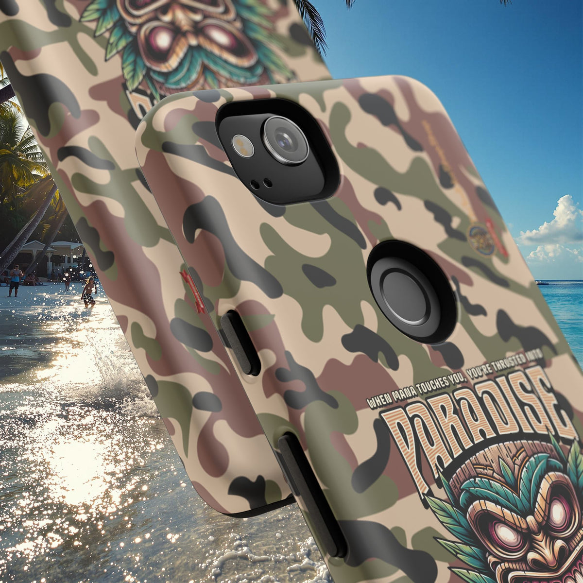 Fenua Guardian – Coque Antichoc Art Polynésien
