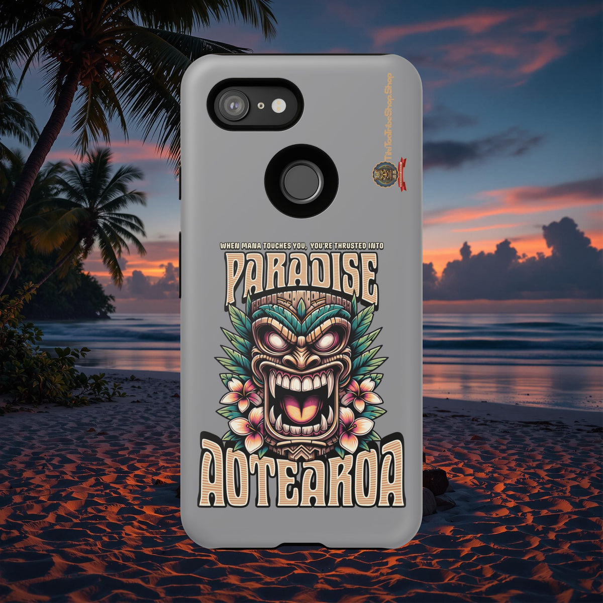 Aotearoa – Coque Antichoc Tiki Maori & Mana Ancestral