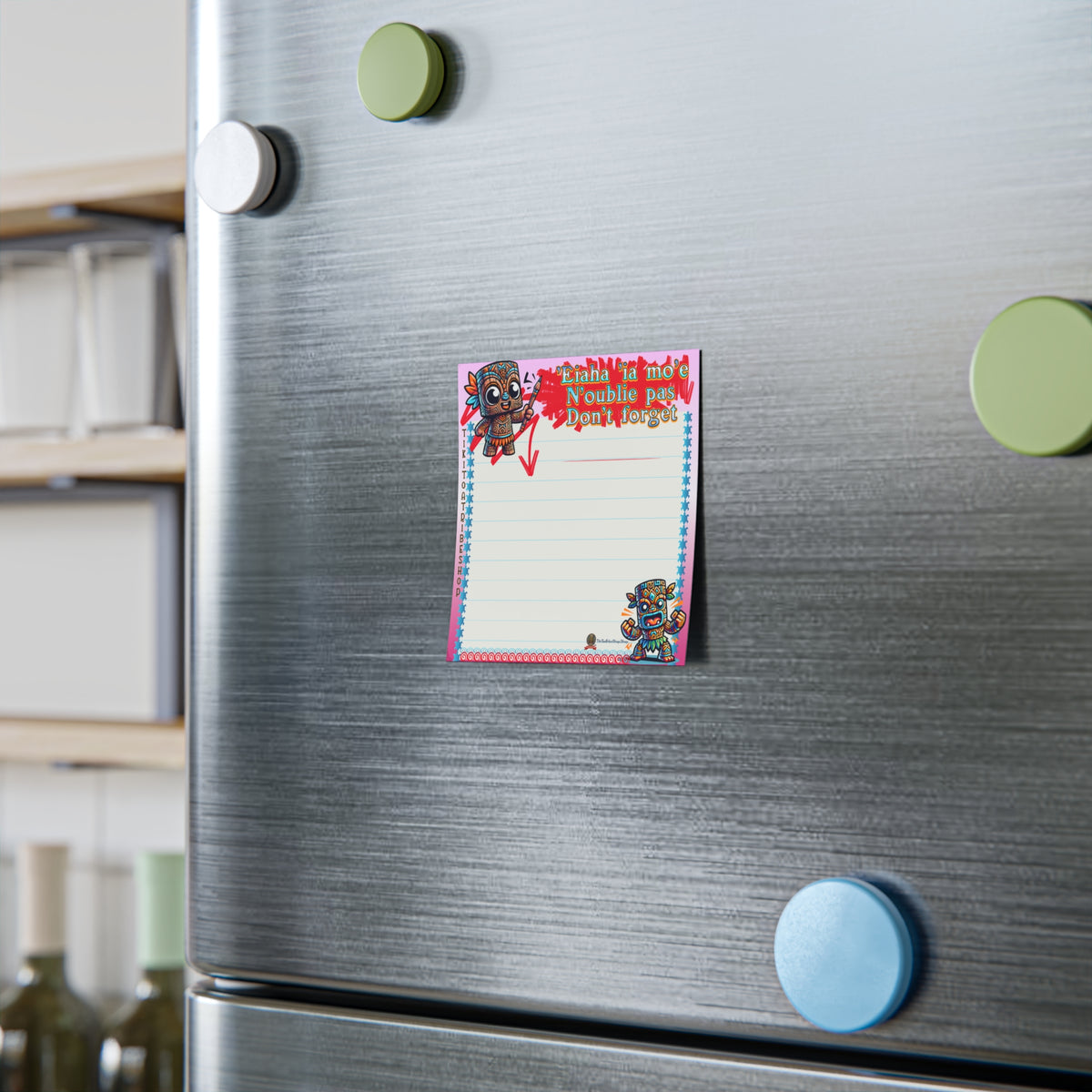 Tribal Sticky Notepad 🔥 The Essential Tribal Memory!
