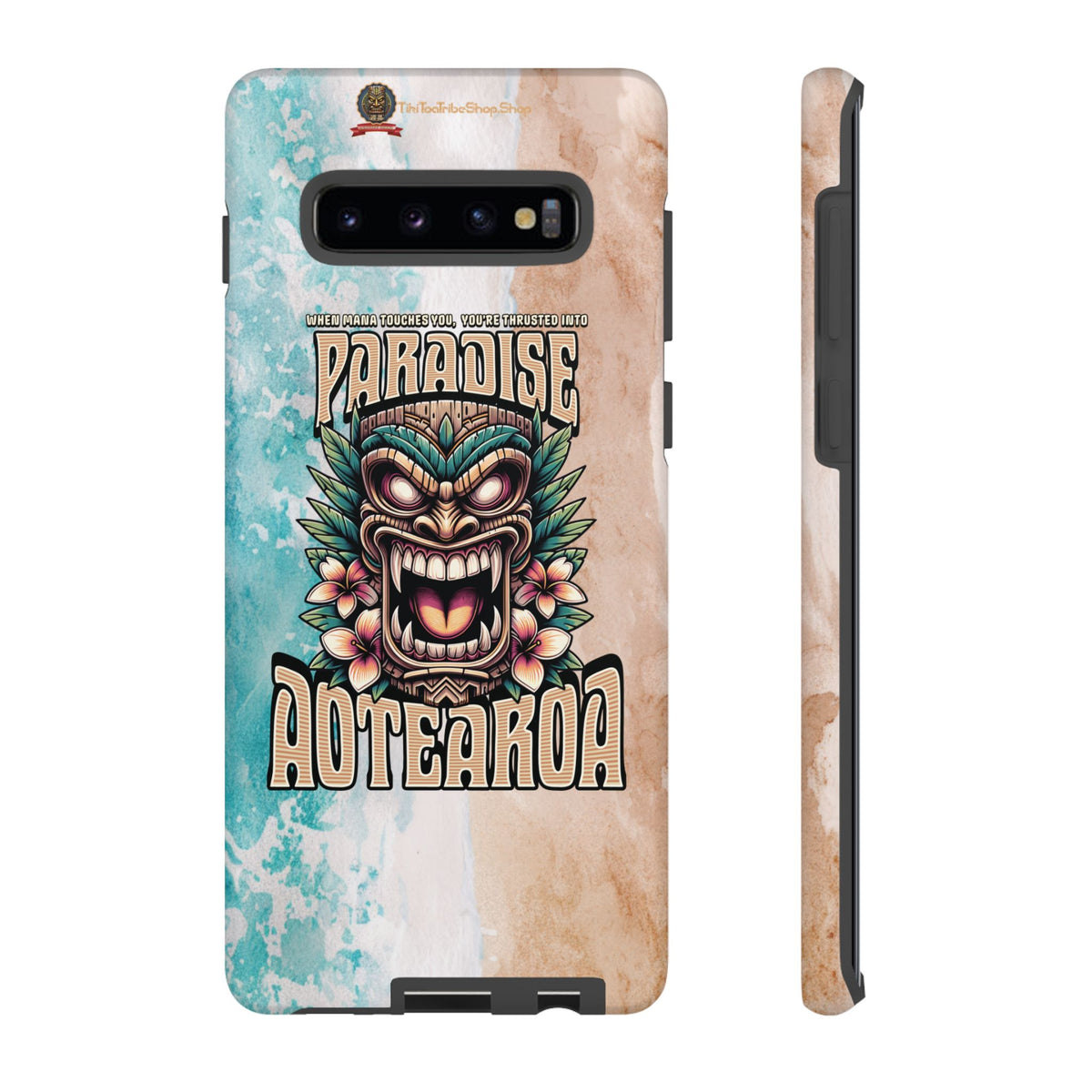 Aotearoa – Coque Antichoc Tiki Maori & Mana Ancestral