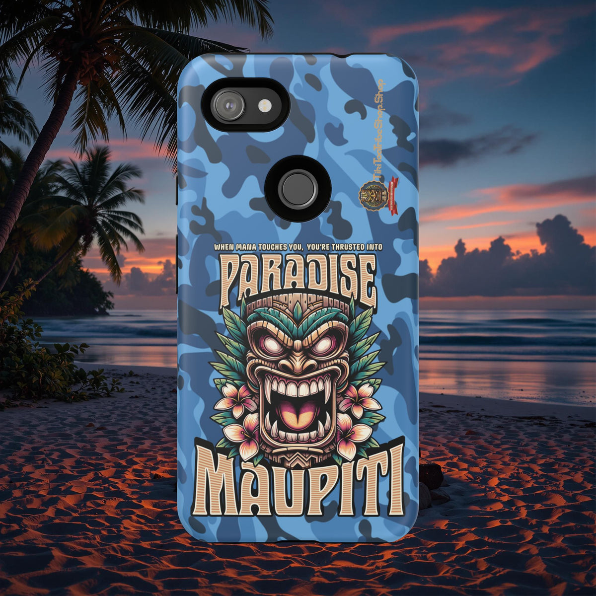 Maupiti Spirit – Coque Tiki Sauvage & Tropicale