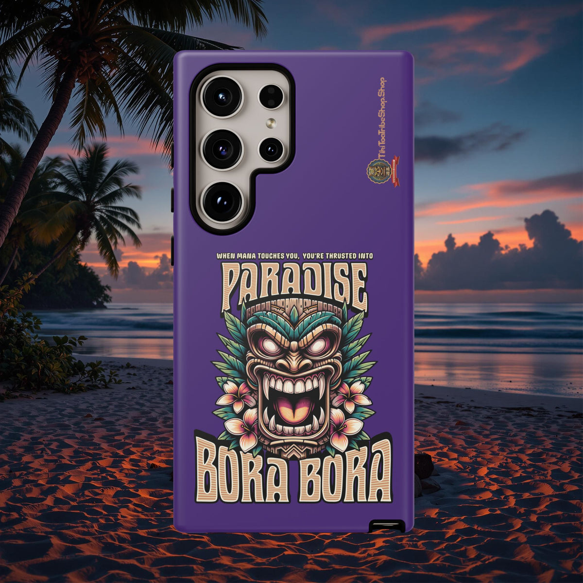 Bora Bora – Coque Antichoc Premium Tiki Élégance
